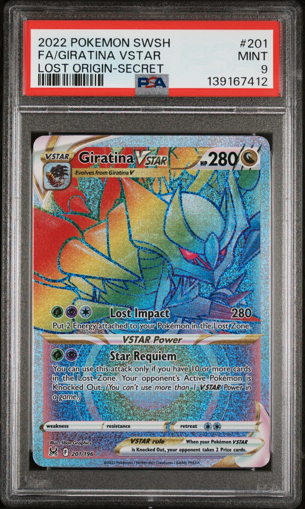 Full Art/Giratina Vstar card artwork
