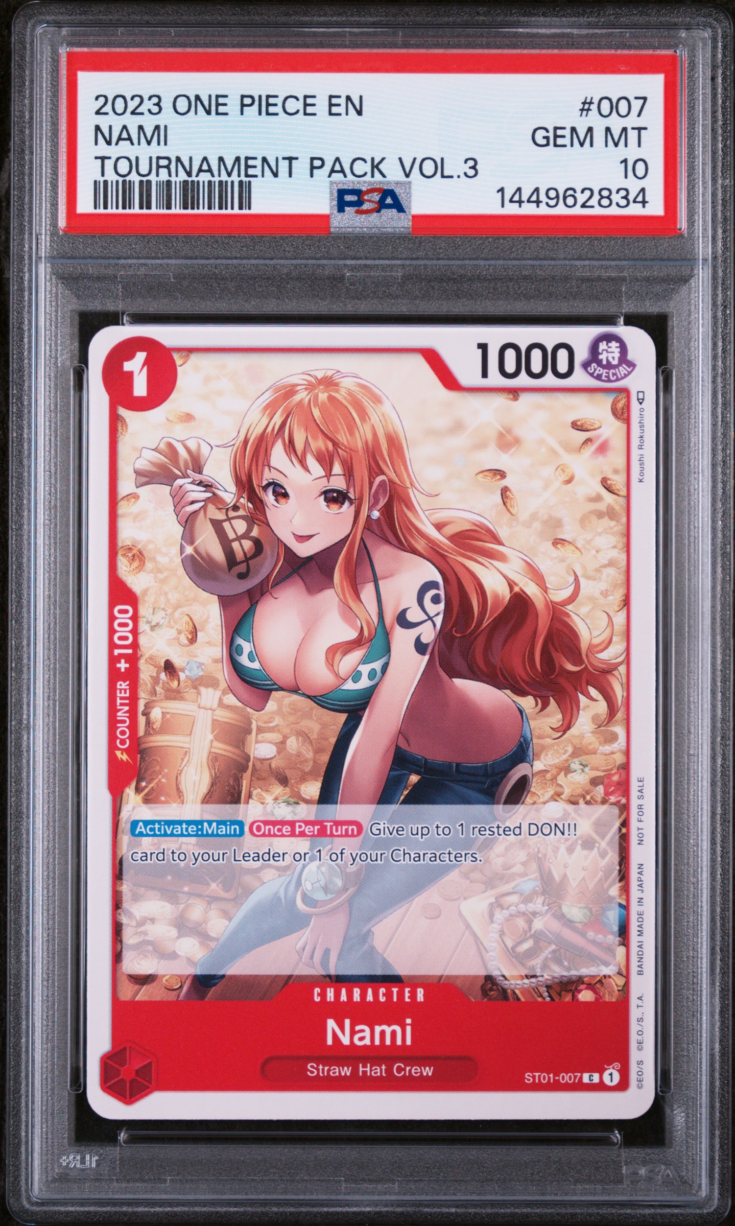 Nami card artwork