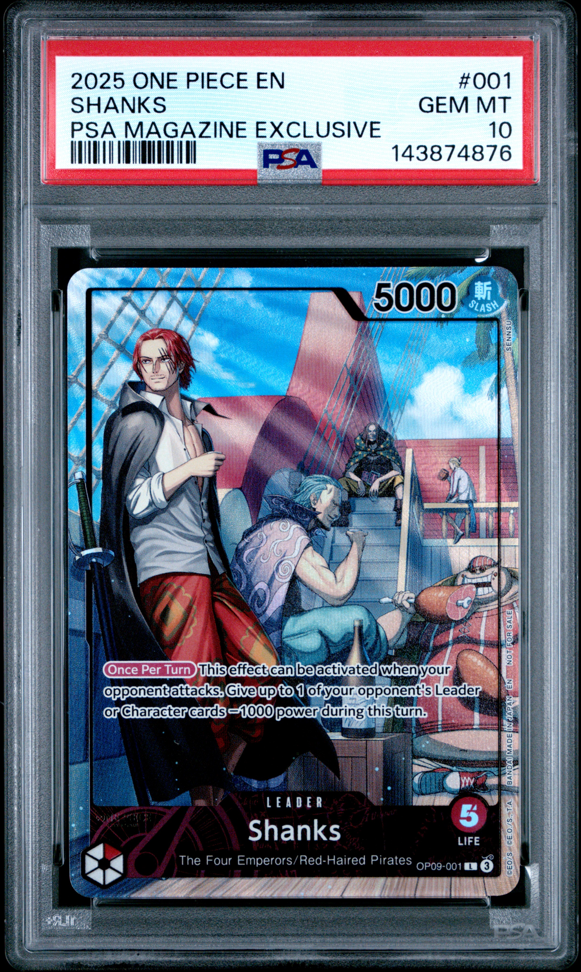 Shanks card artwork