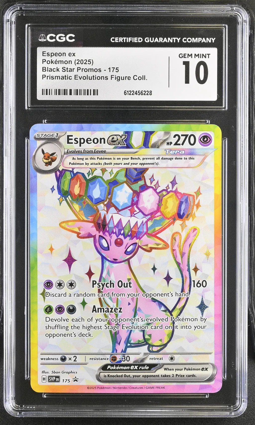 Espeon EX card artwork