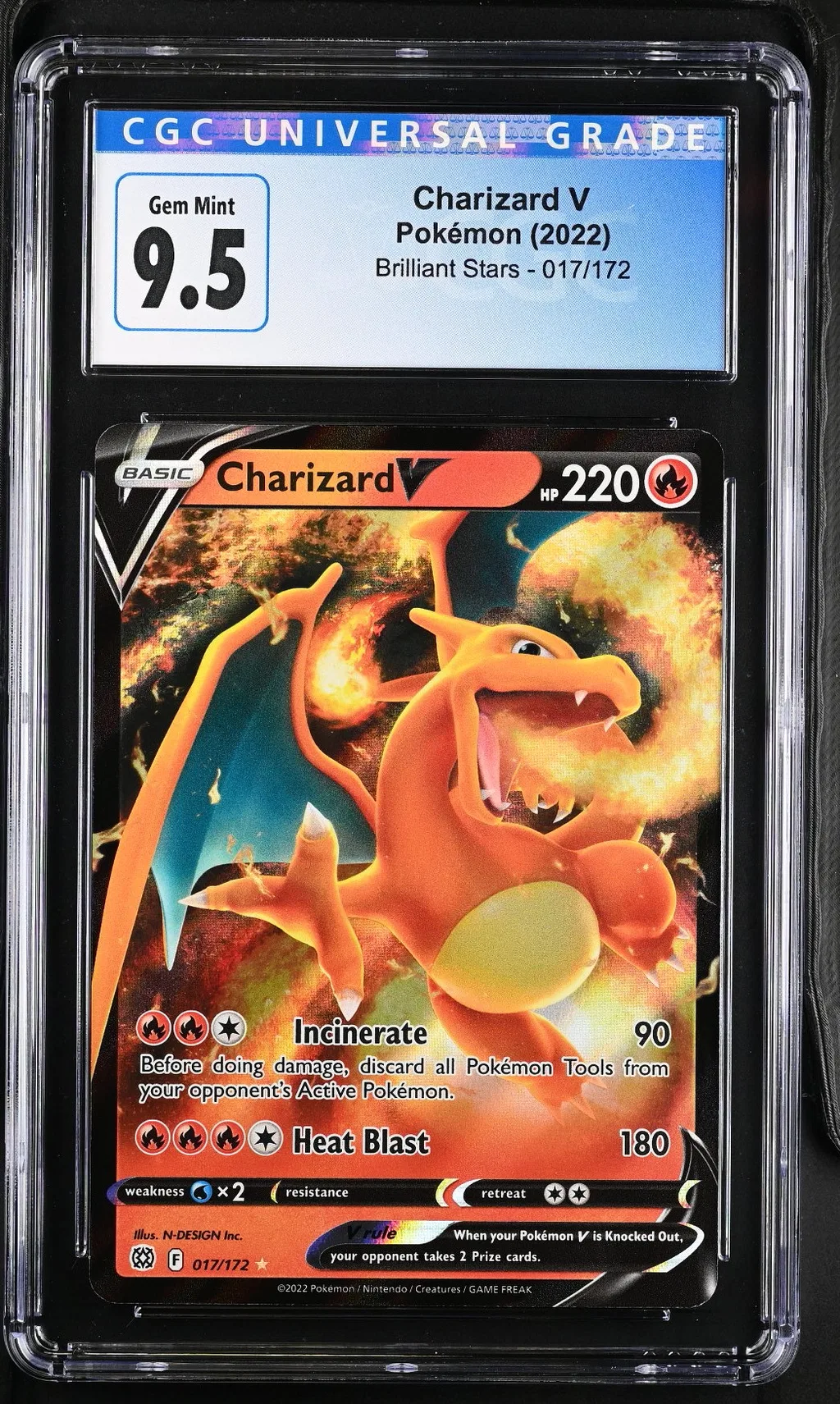 Charizard V card artwork