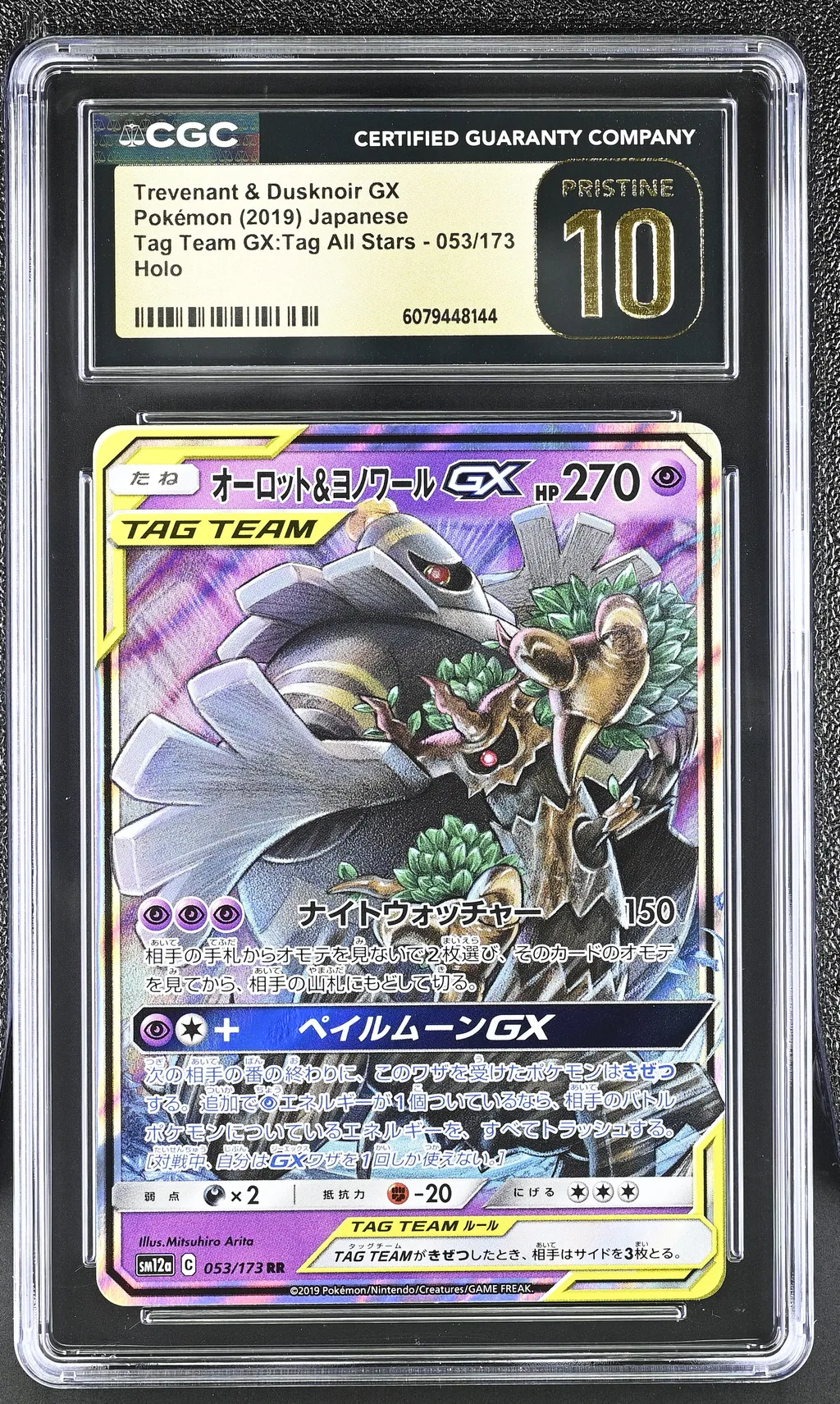 Trevenant & Dusknoir GX card artwork