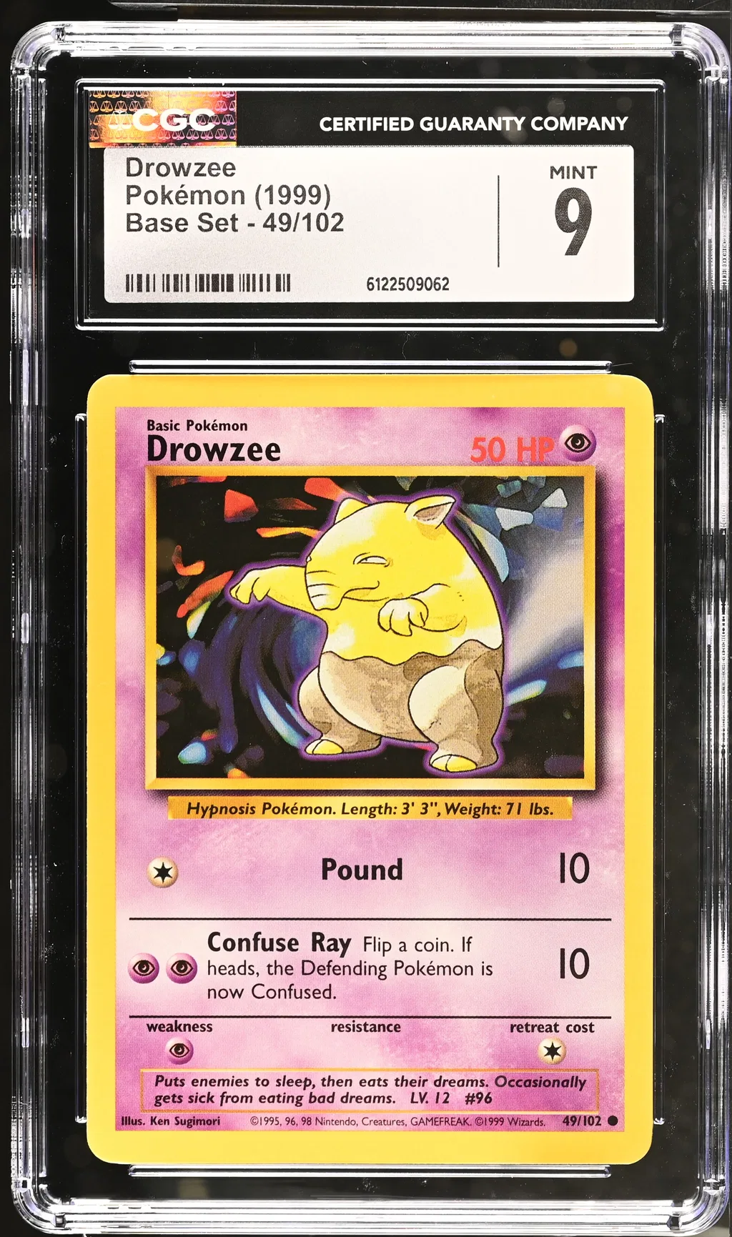 Drowzee card artwork