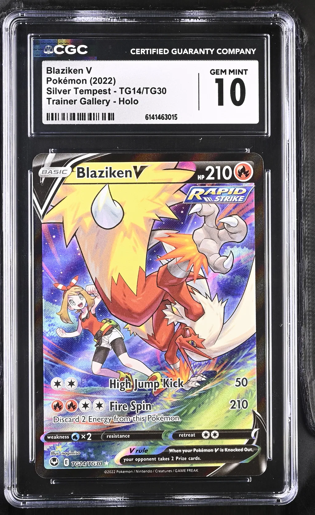 Full Art/Blaziken V card artwork