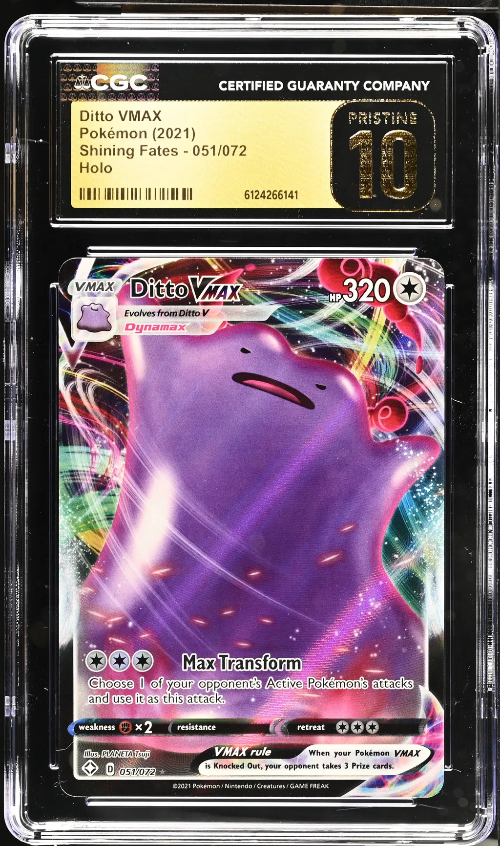Full Art/Ditto Vmax card artwork