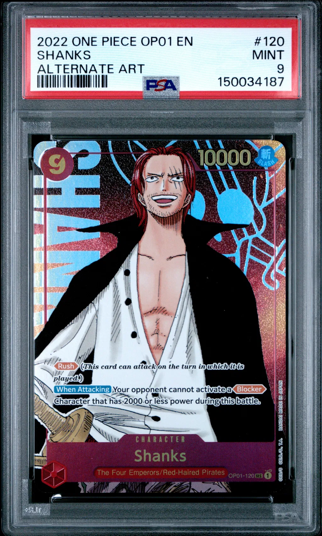 Shanks card artwork
