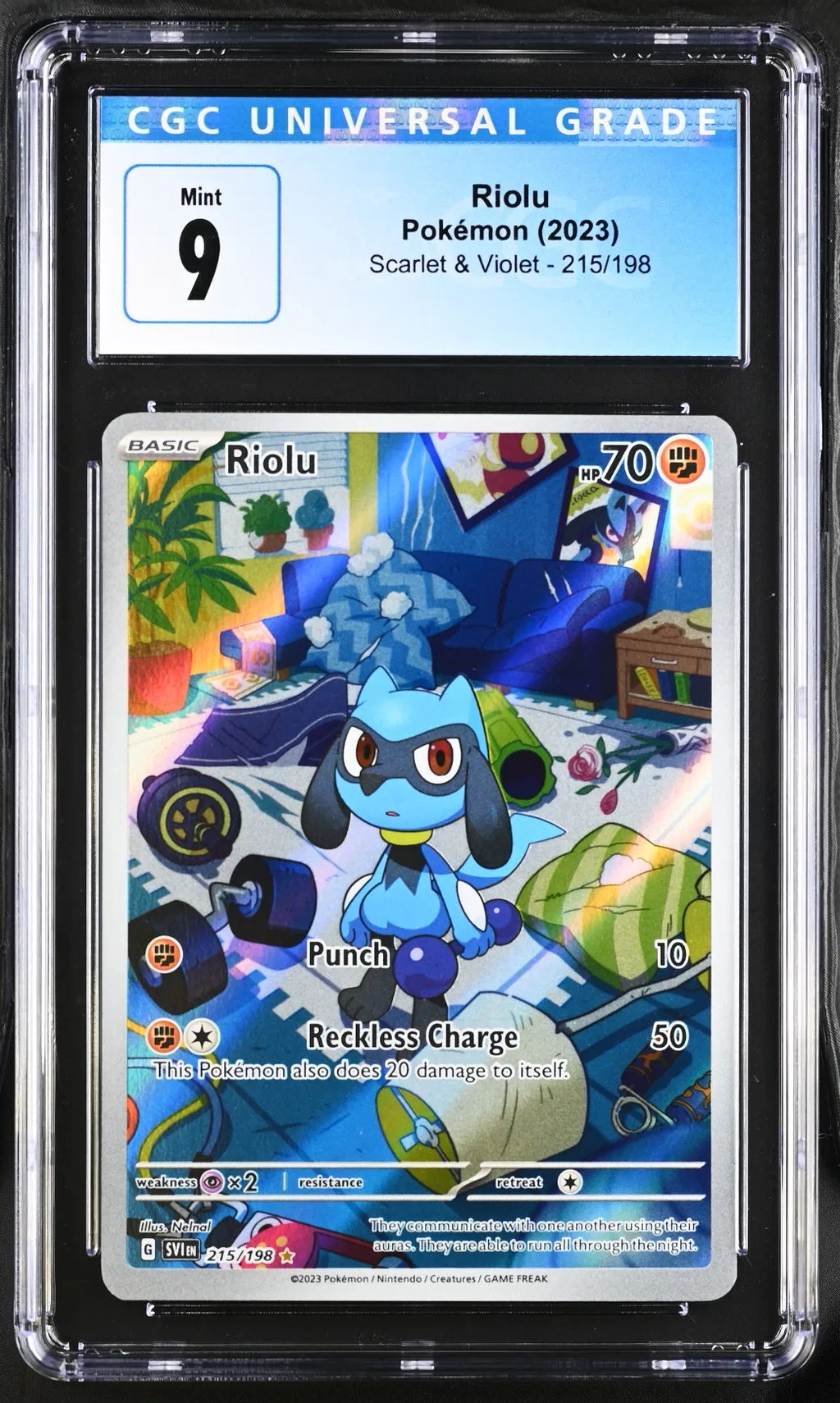 Riolu card artwork