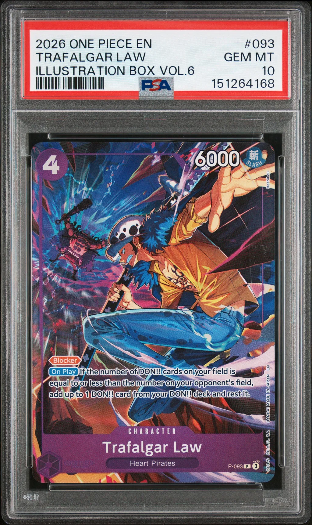 Trafalgar Law card artwork