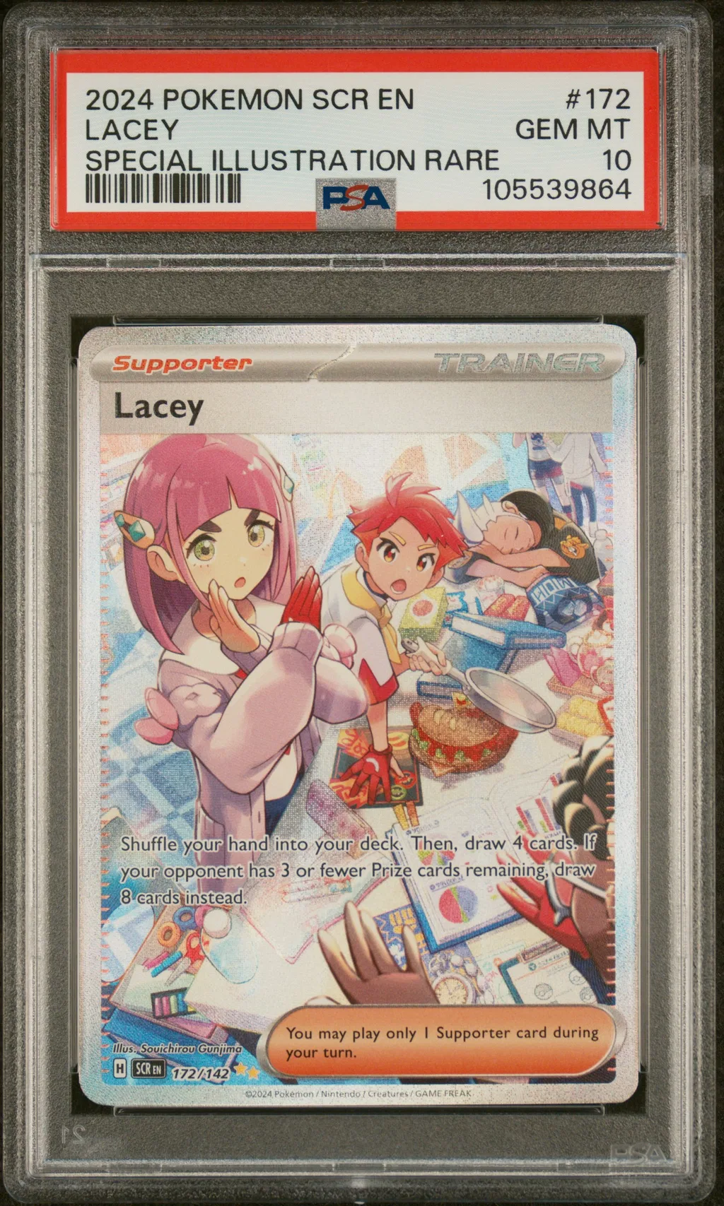 Lacey card artwork