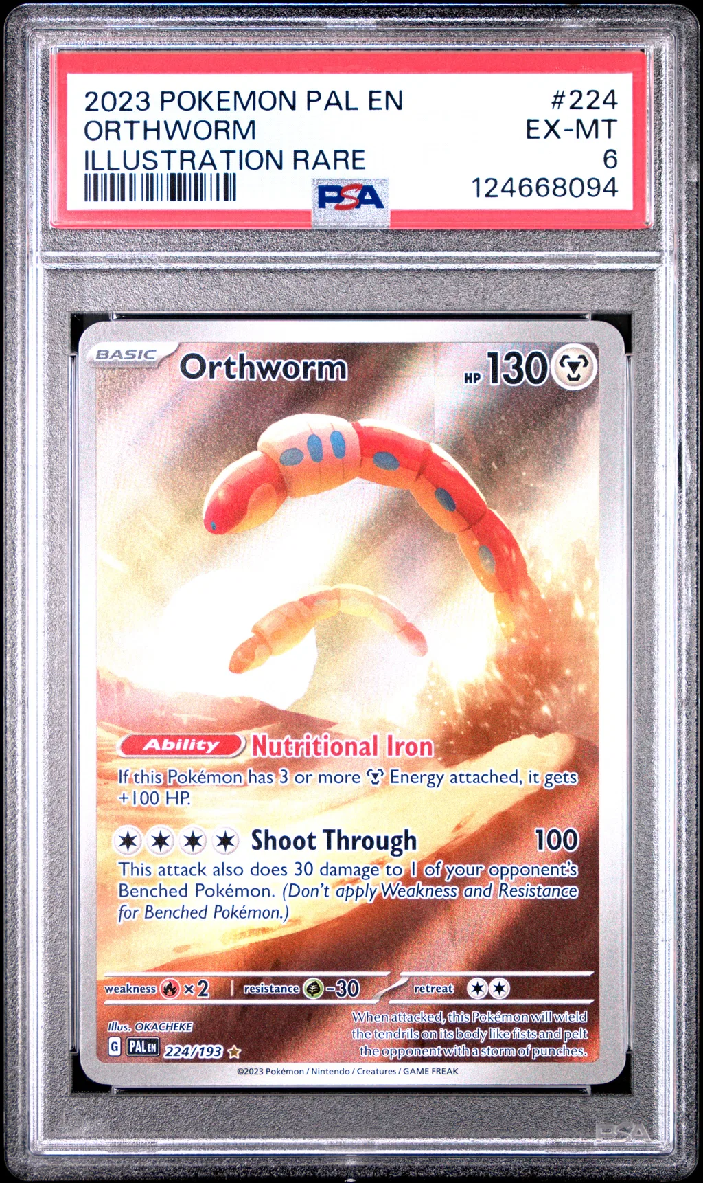 Orthworm card artwork