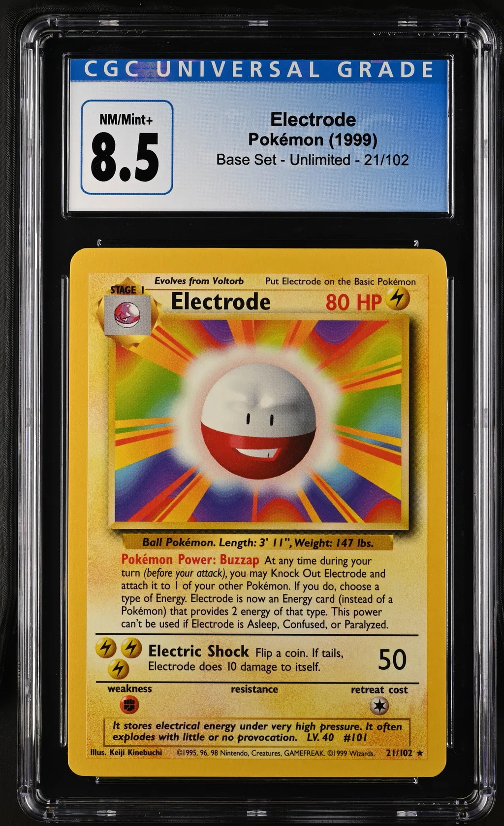 Electrode card artwork