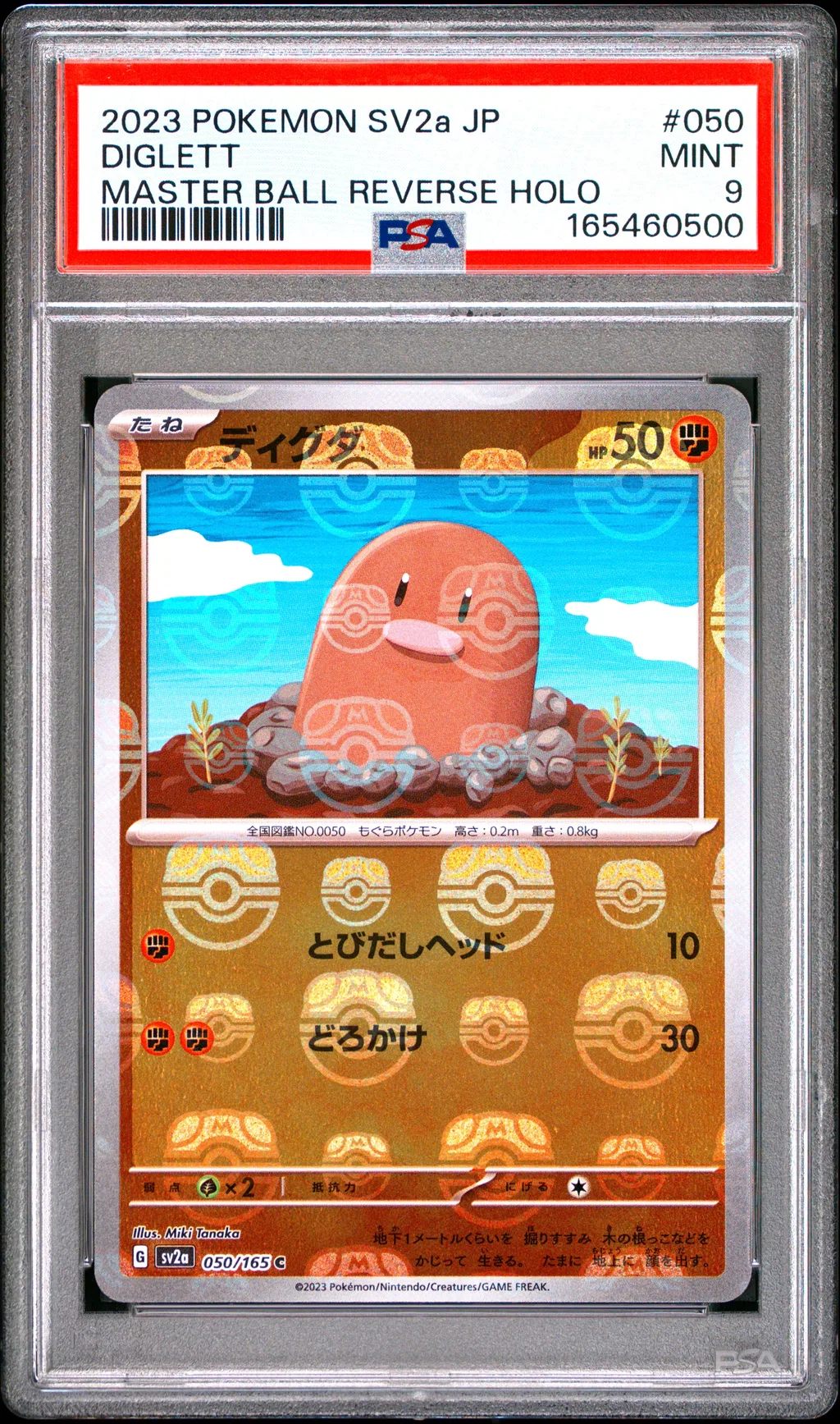 Diglett card artwork