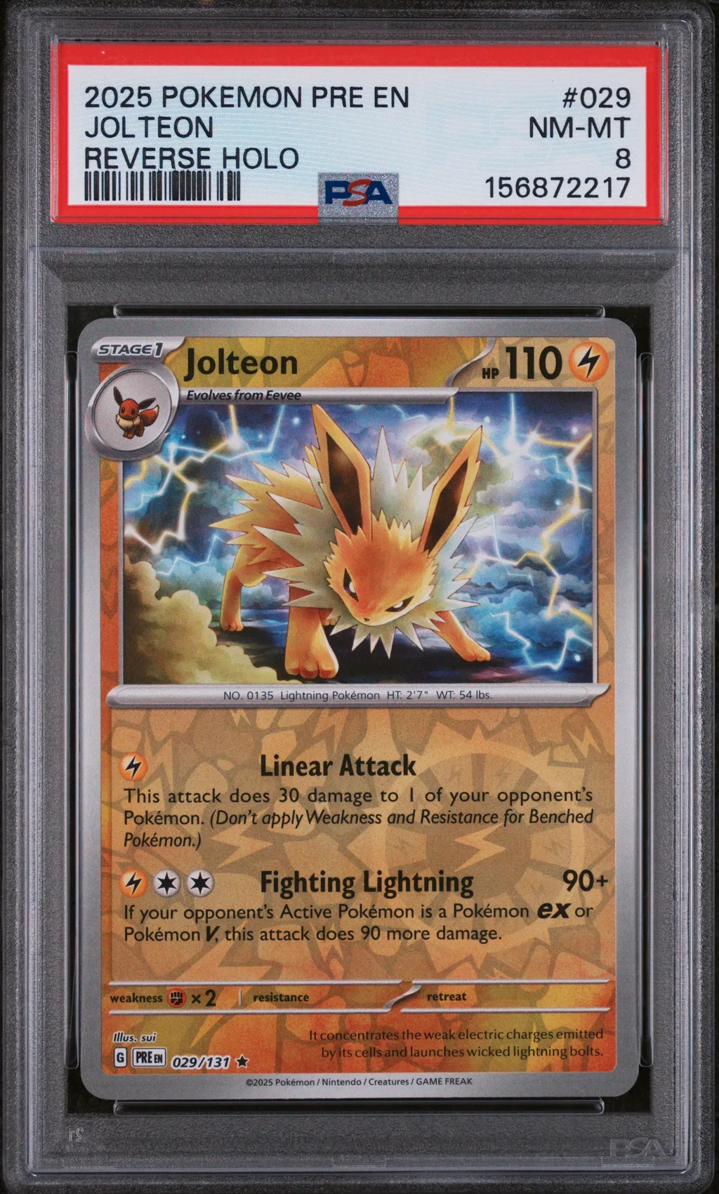 Jolteon card artwork