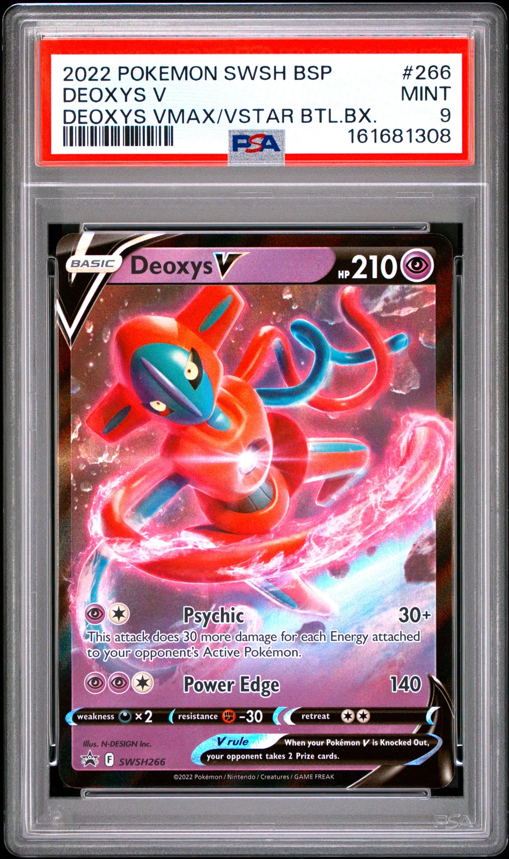 Deoxys V card artwork