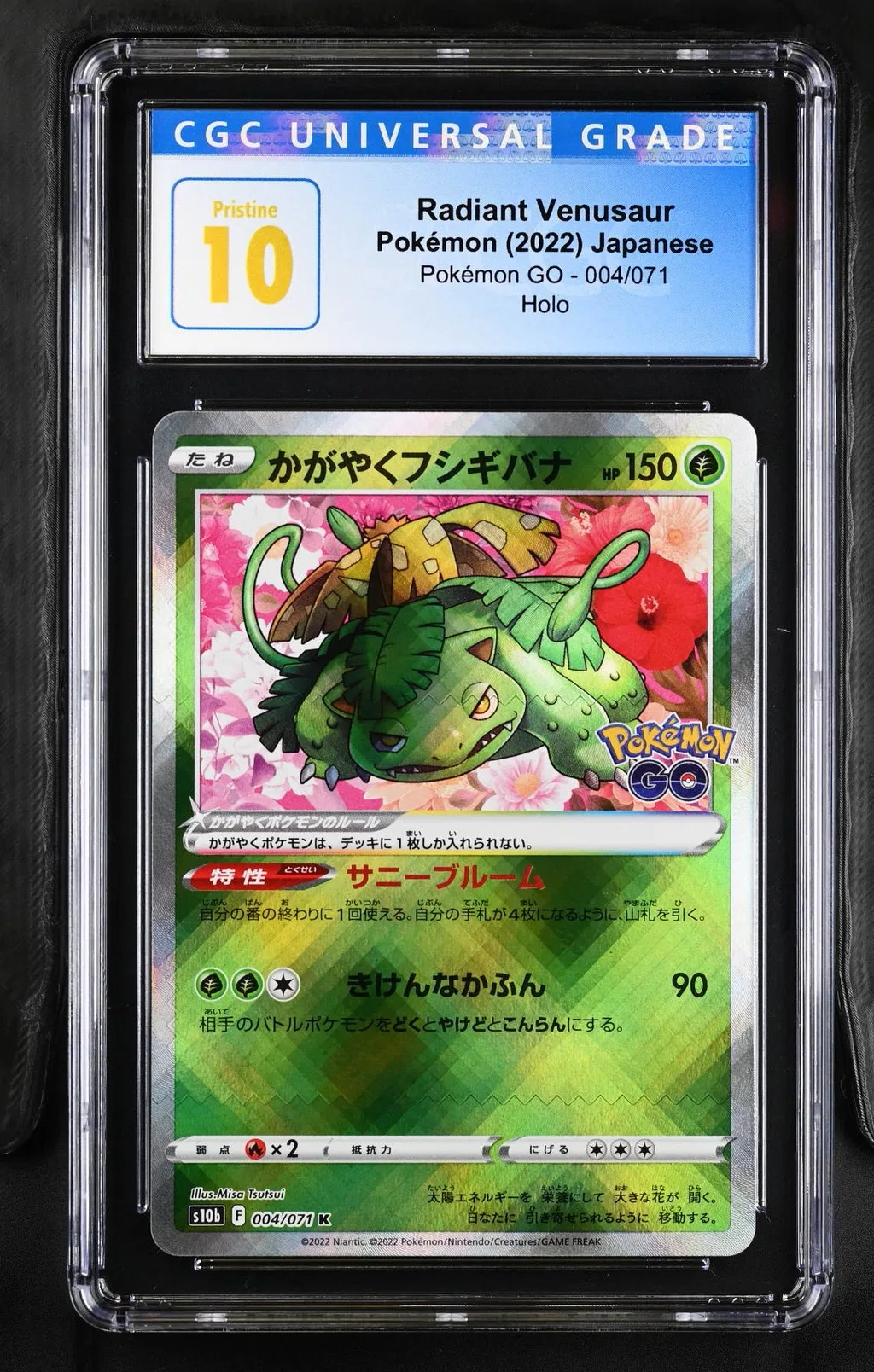 Radiant Venusaur card artwork