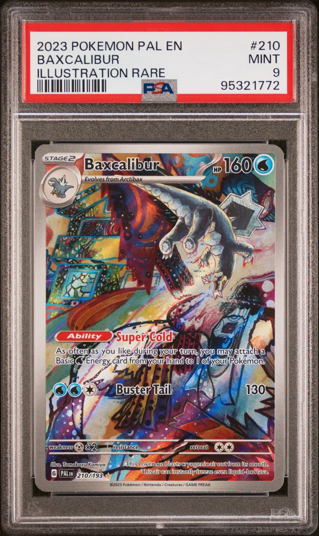 Baxcalibur card artwork