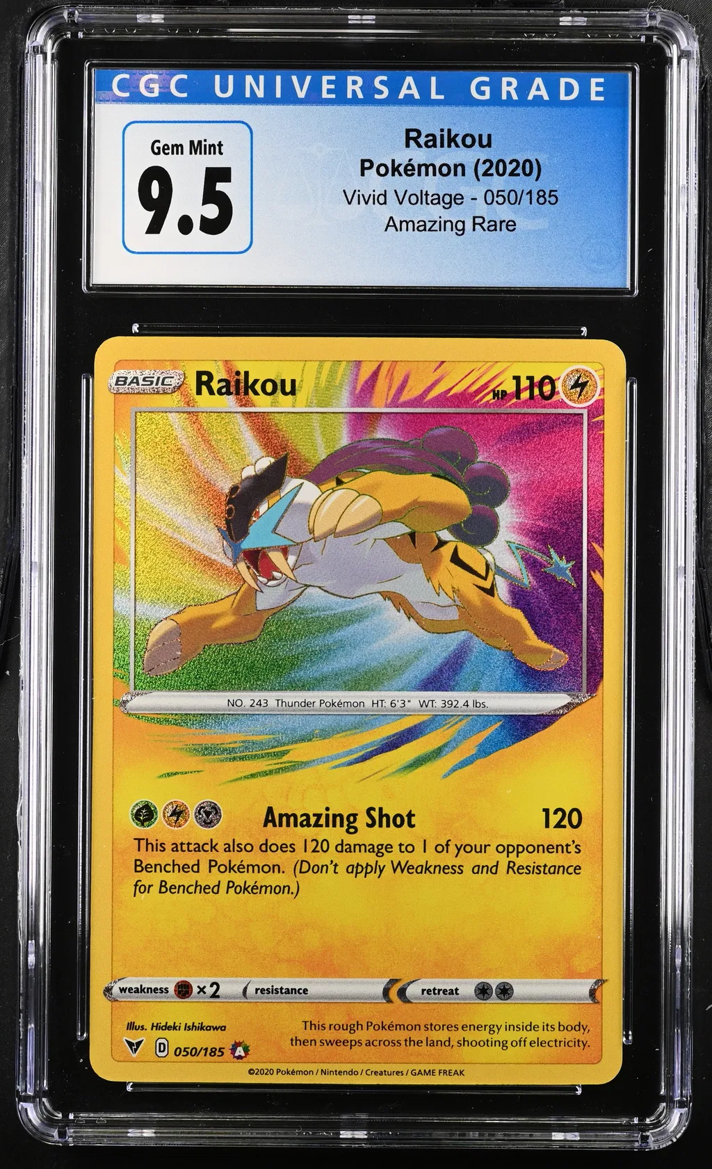 Raikou card artwork