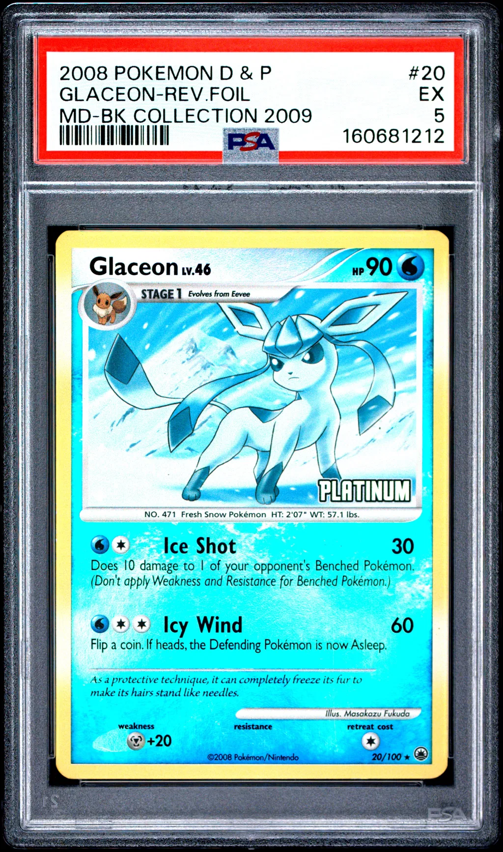GLACEON-REV.FOIL card artwork