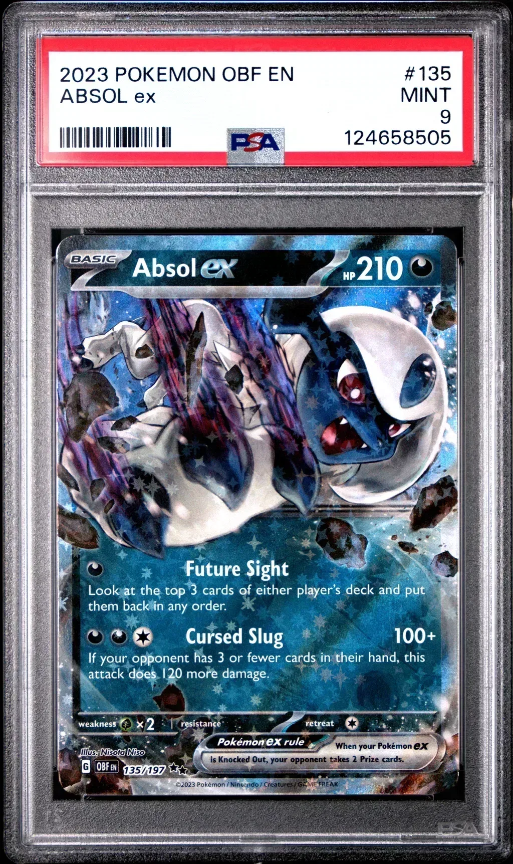 Absol EX card artwork