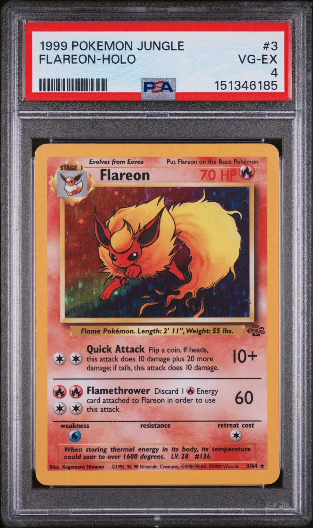 Flareon-Holo card artwork
