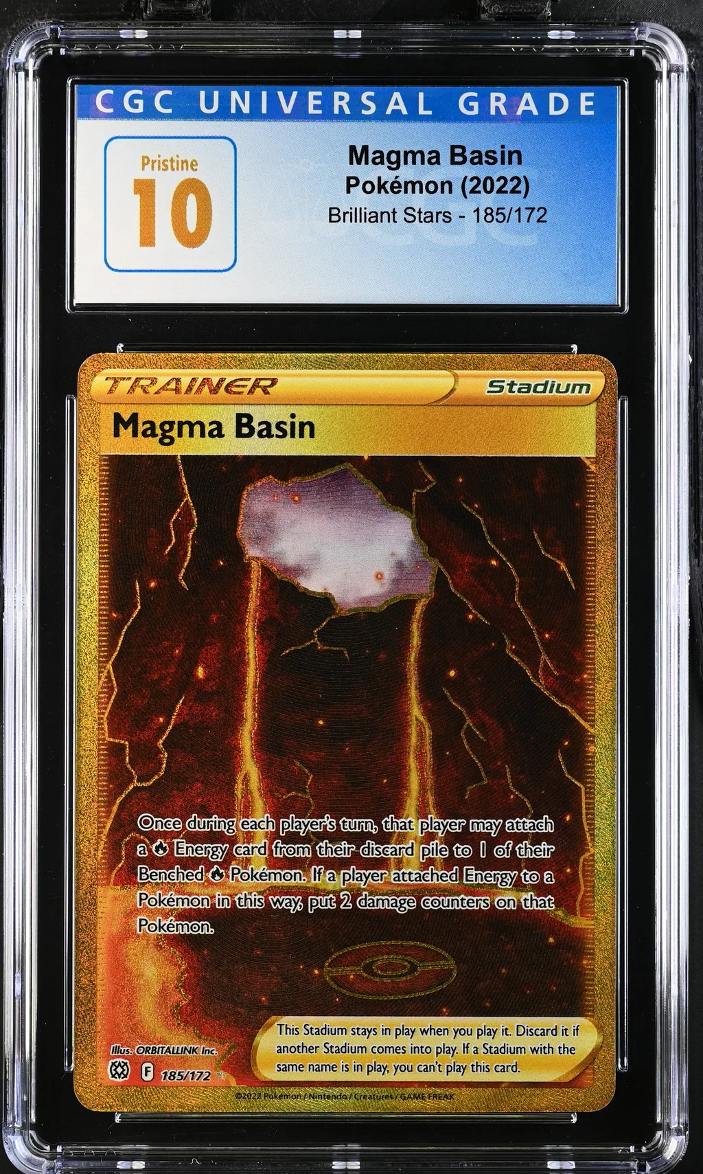 Magma Basin card artwork