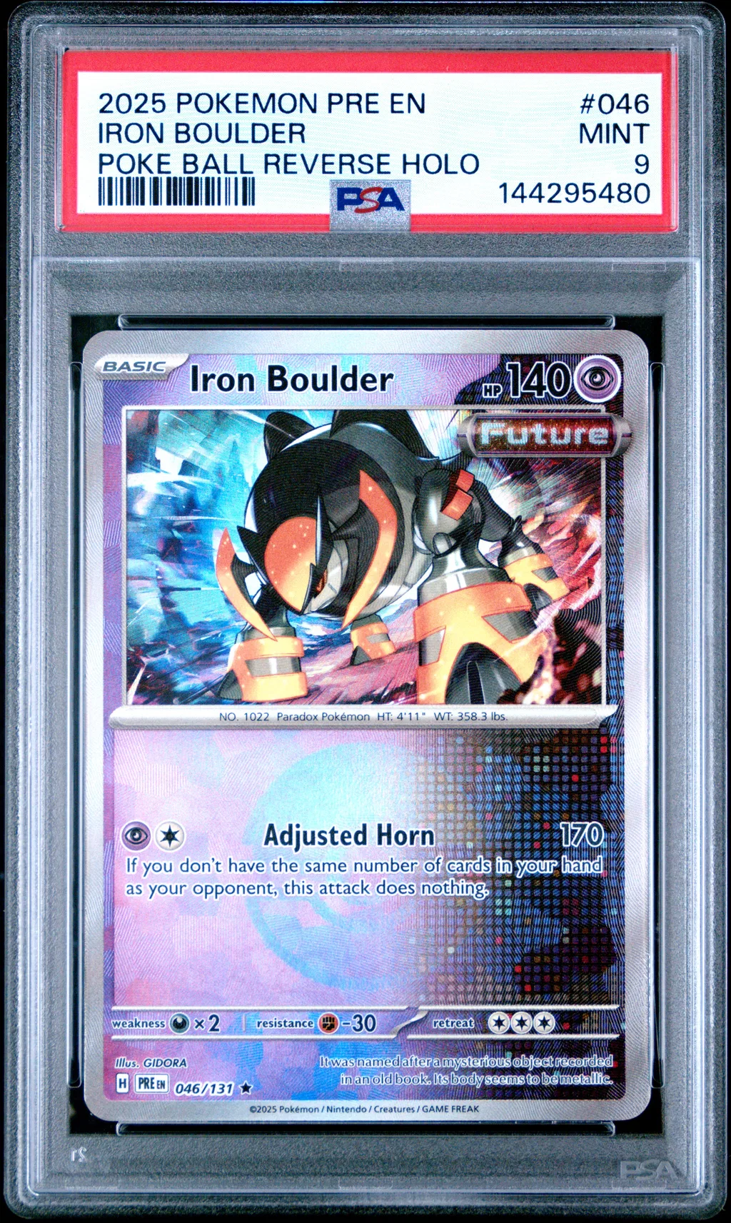 IRON BOULDER card artwork