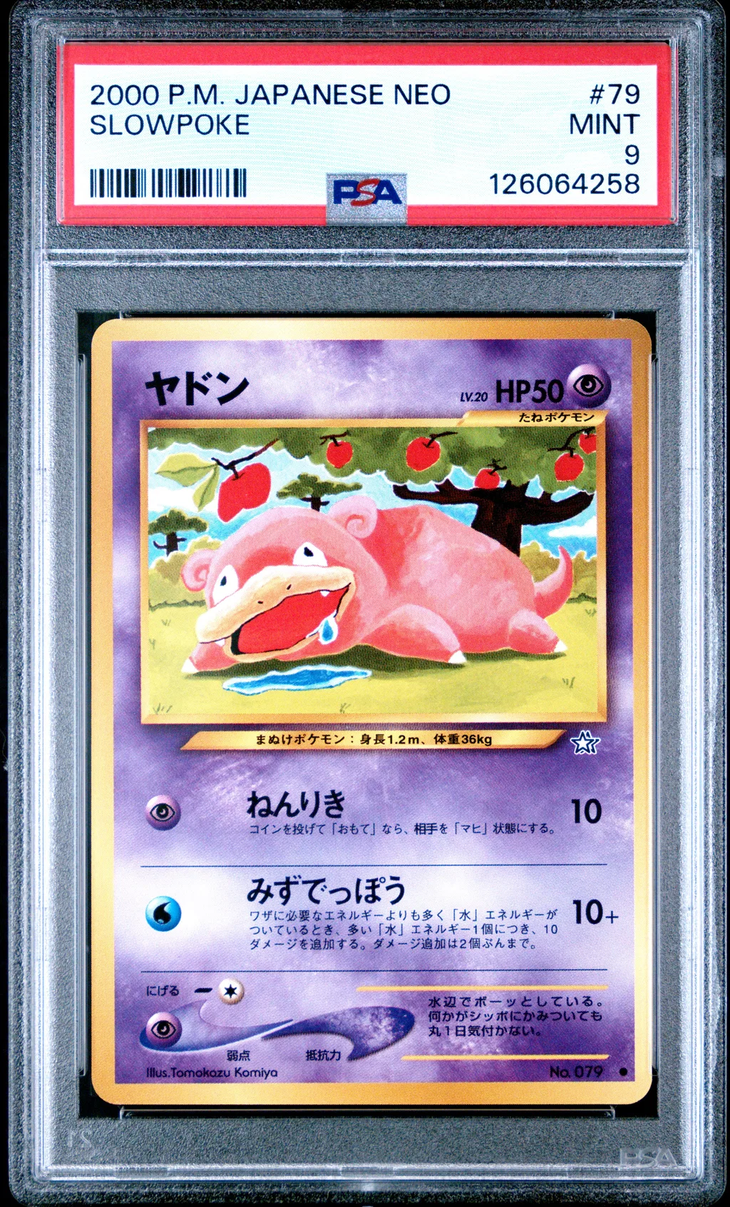 Slowpoke card artwork