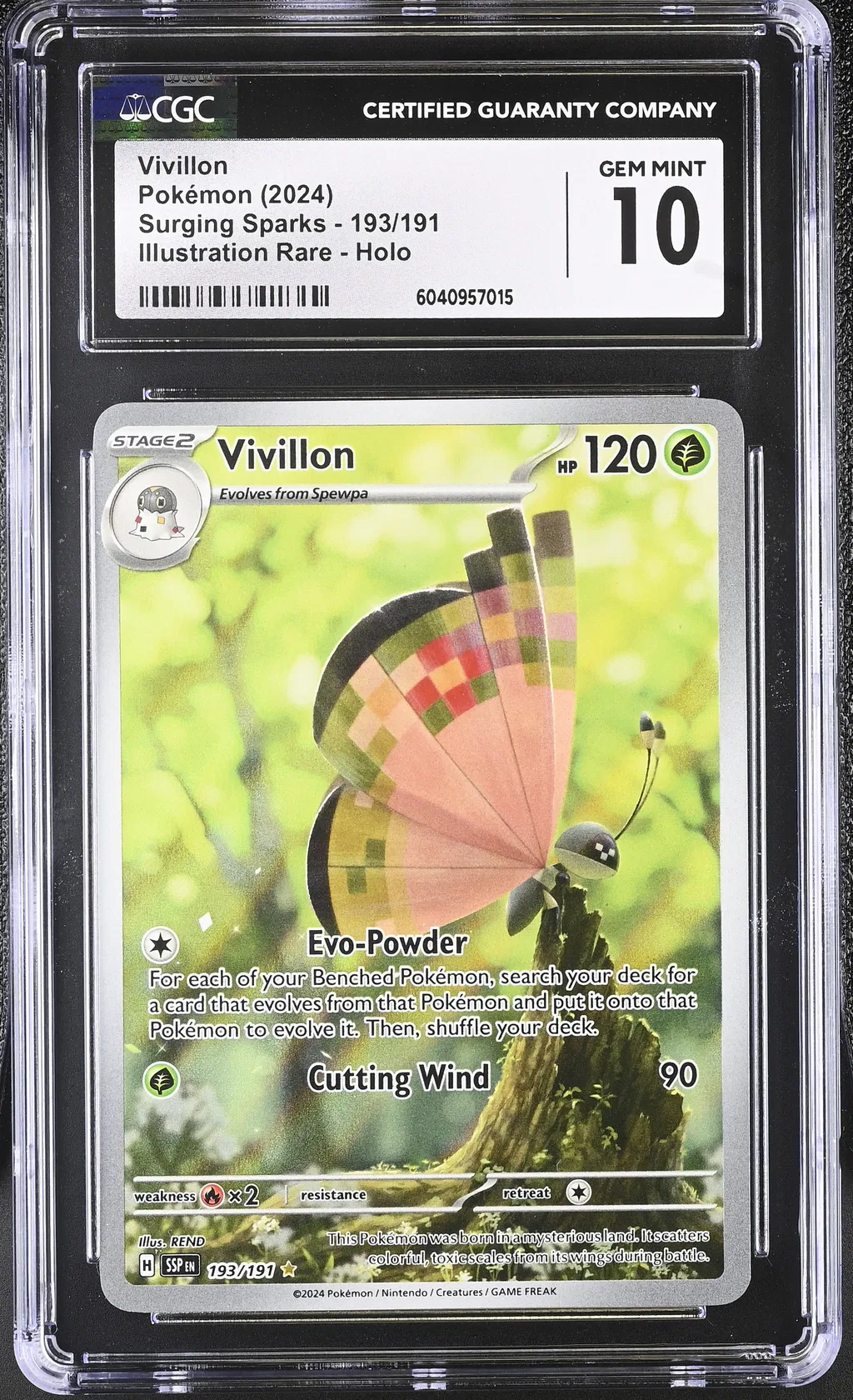 Vivillon card artwork