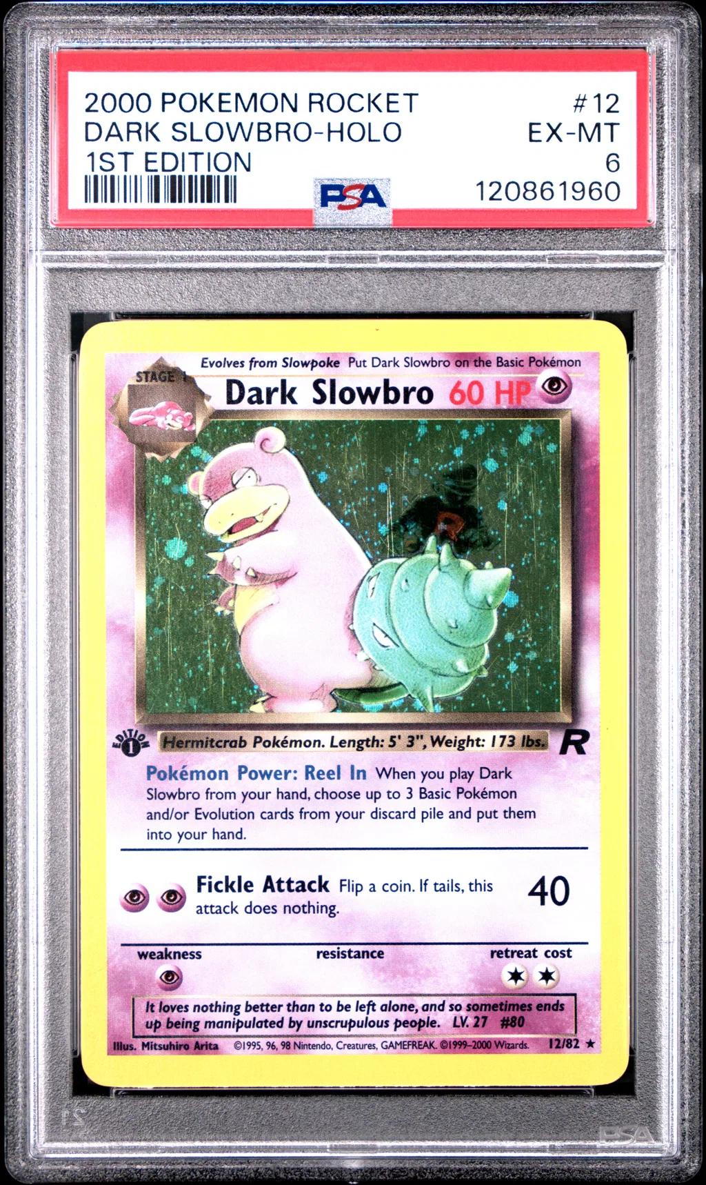 Dark Slowbro-Holo card artwork