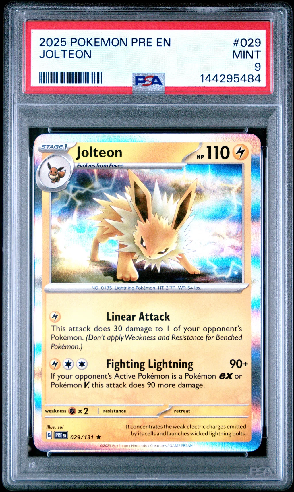 JOLTEON card artwork