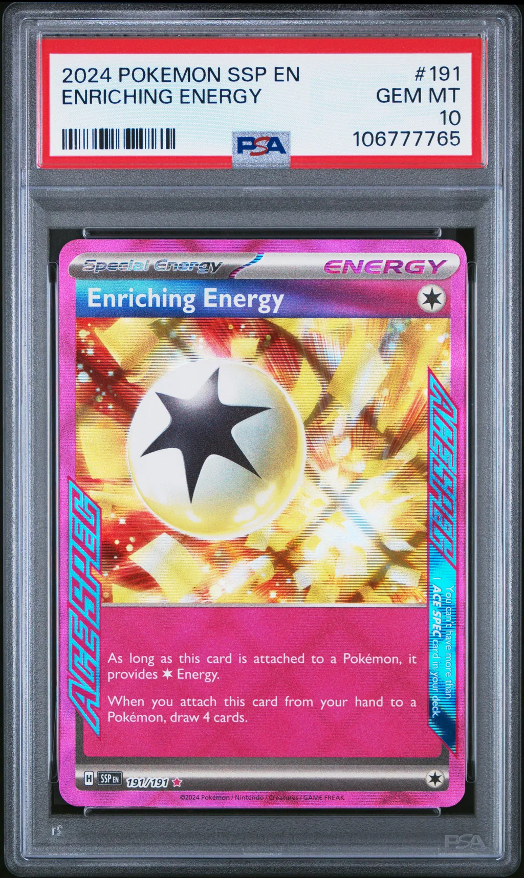 Enriching Energy card artwork