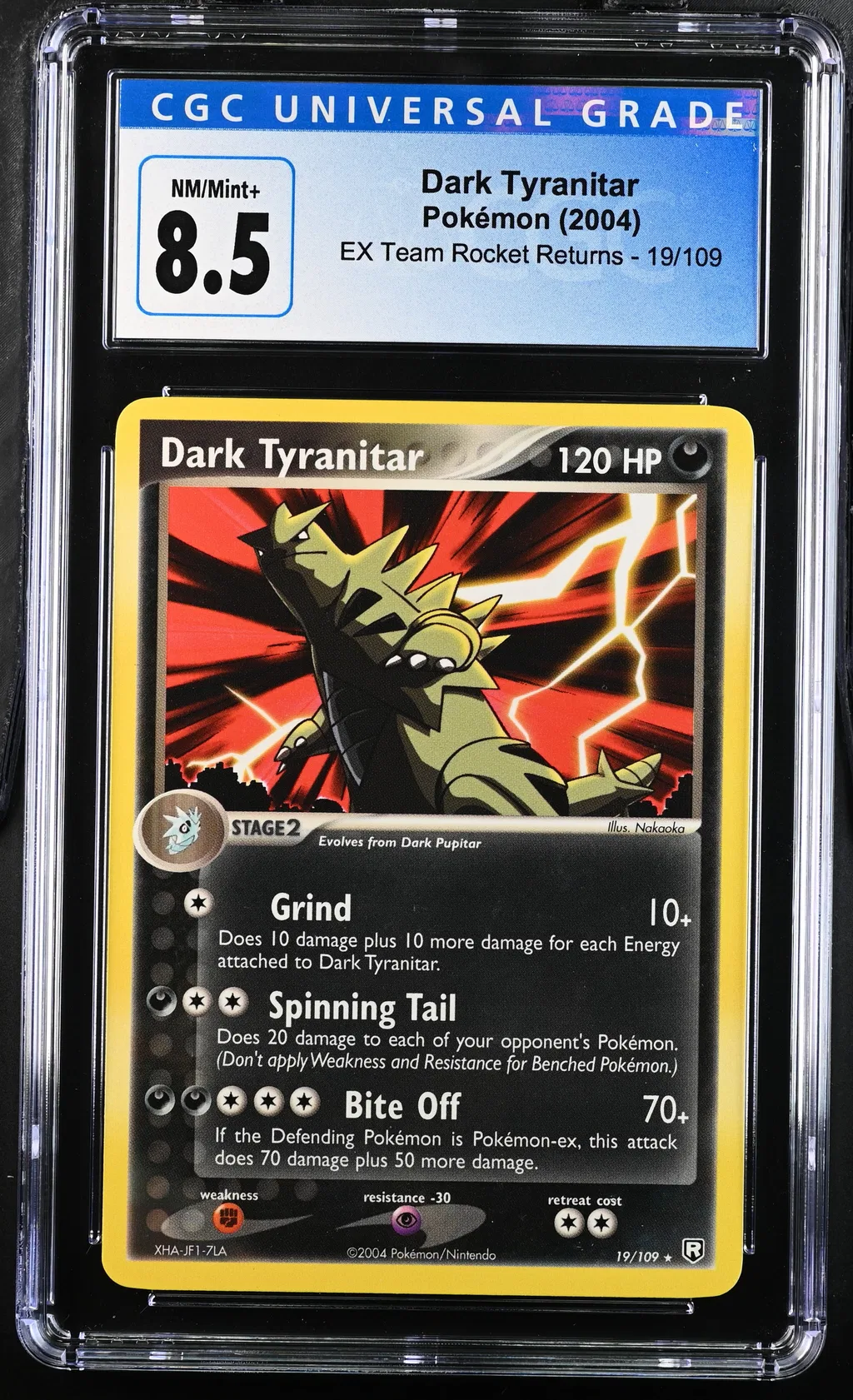 Dark Tyranitar card artwork