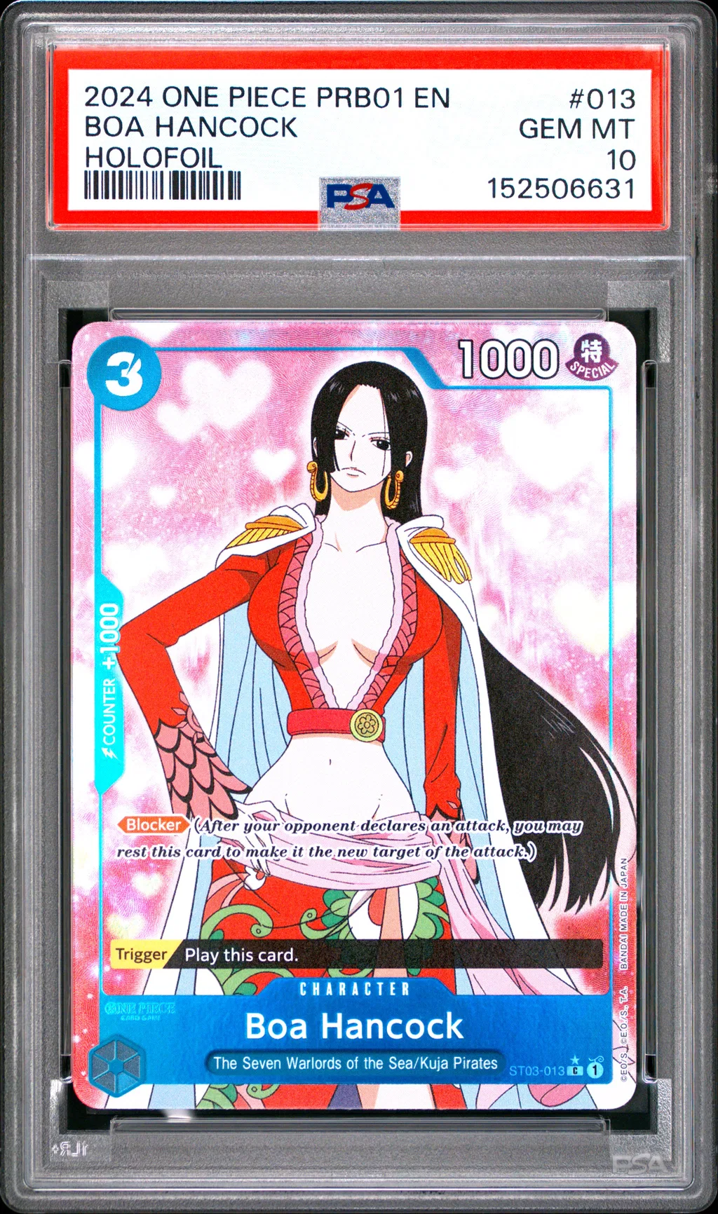 Boa Hancock card artwork