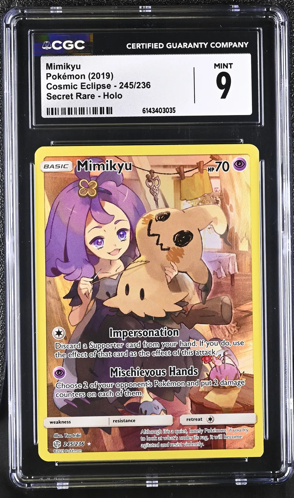 Full Art/Mimikyu card artwork