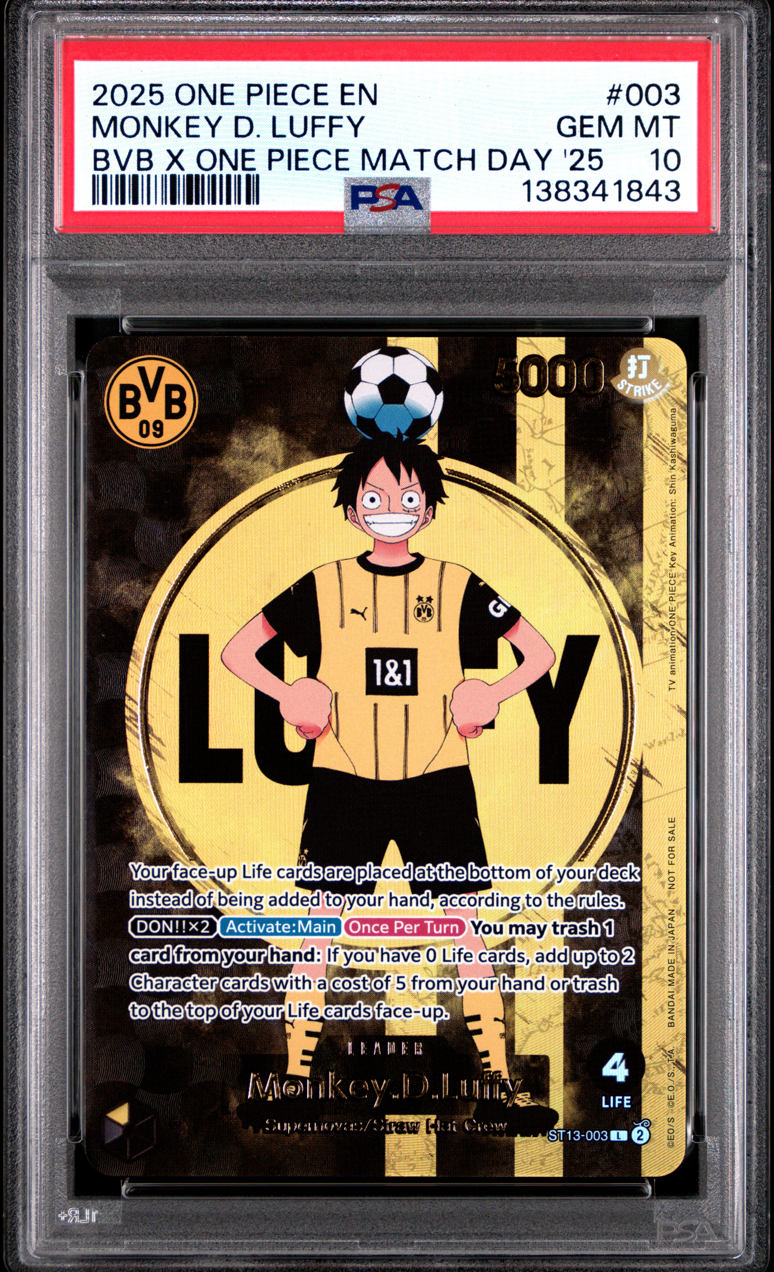 Monkey D. Luffy card artwork