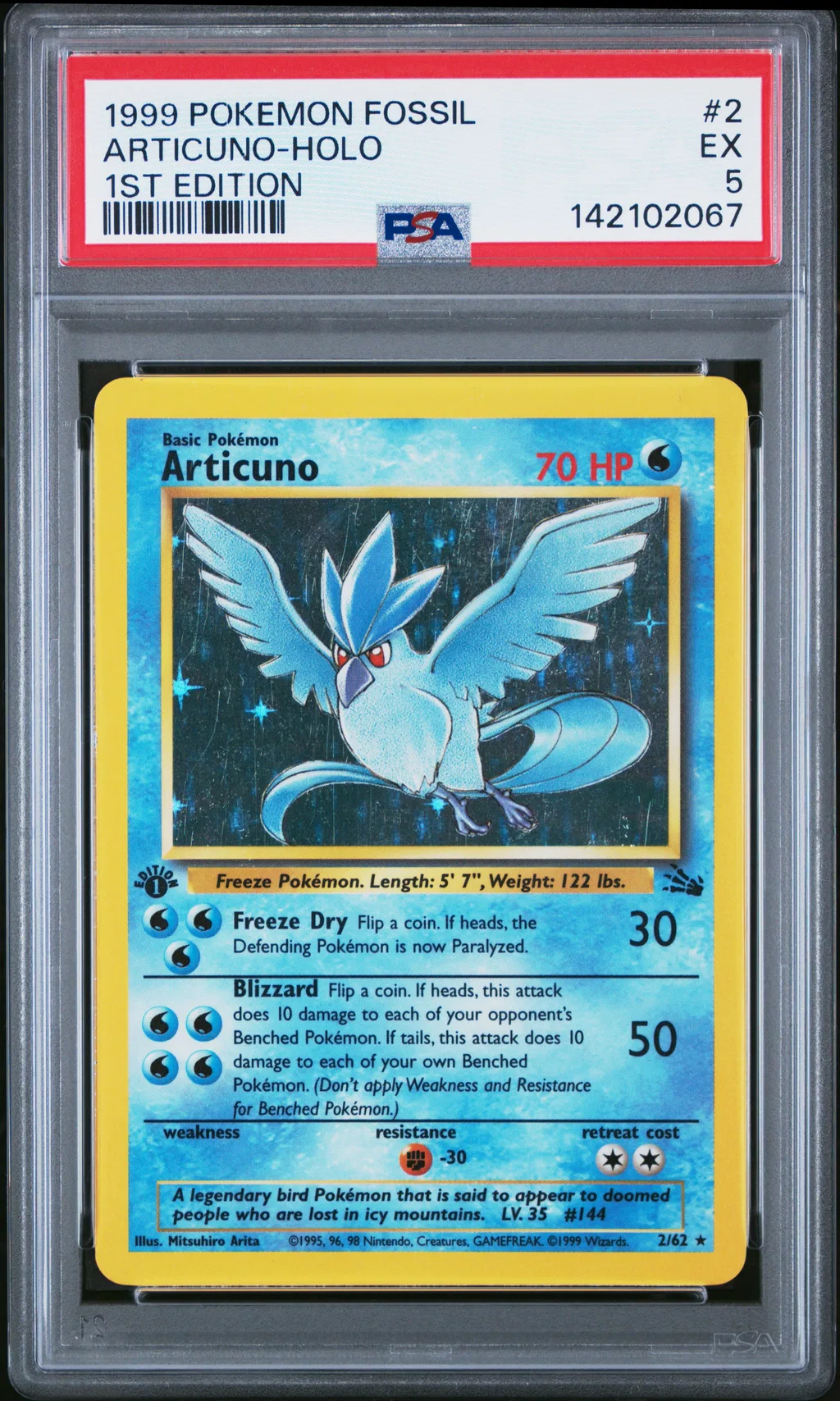 Articuno-Holo card artwork
