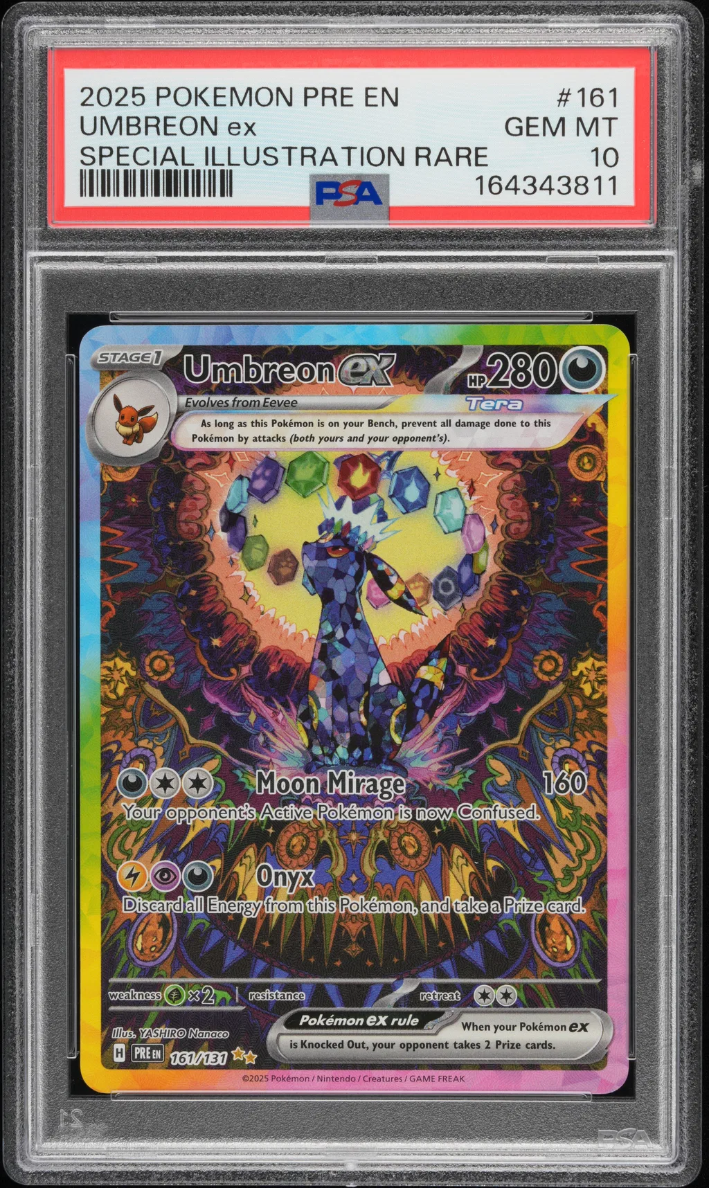 Umbreon EX card artwork