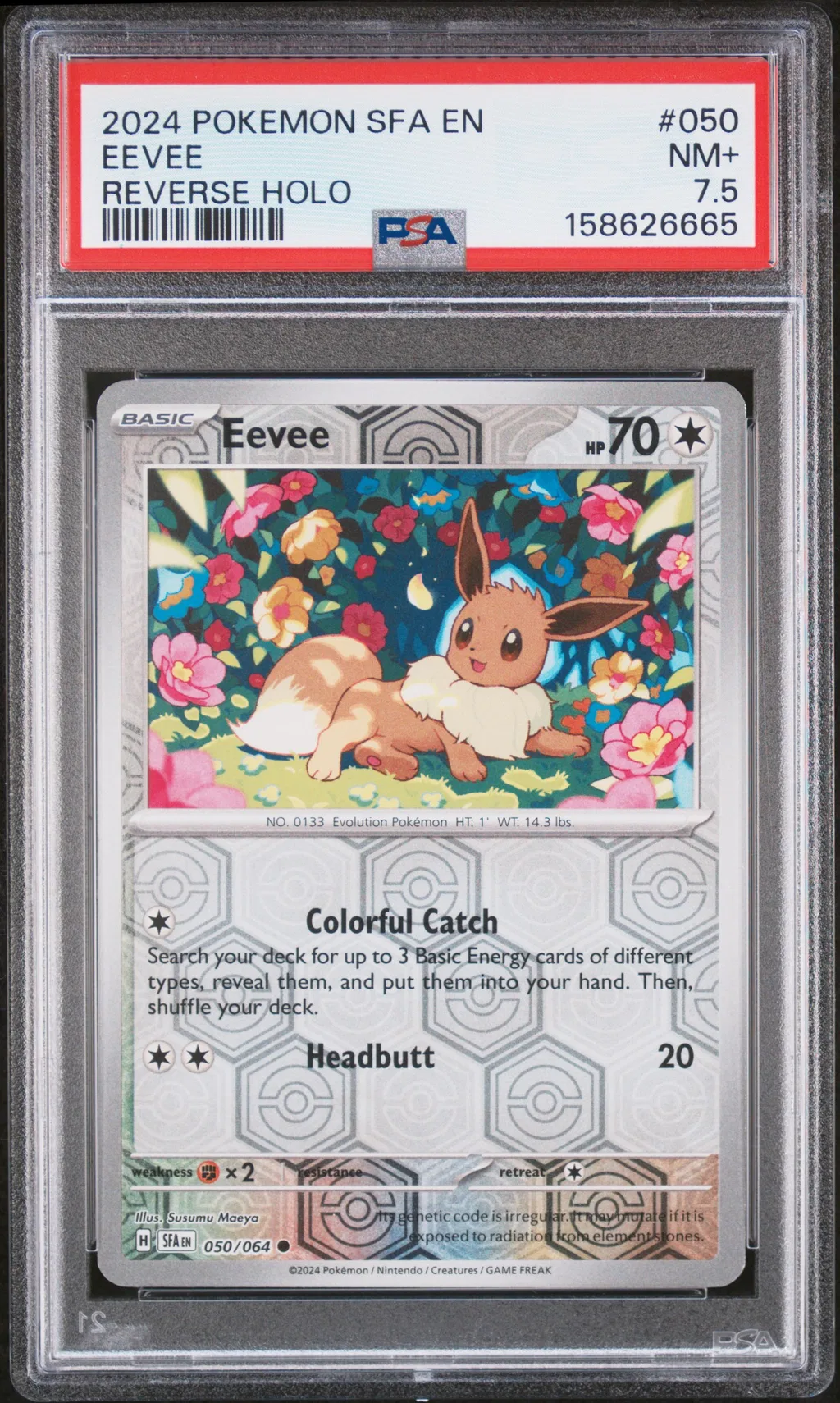 Eevee card artwork