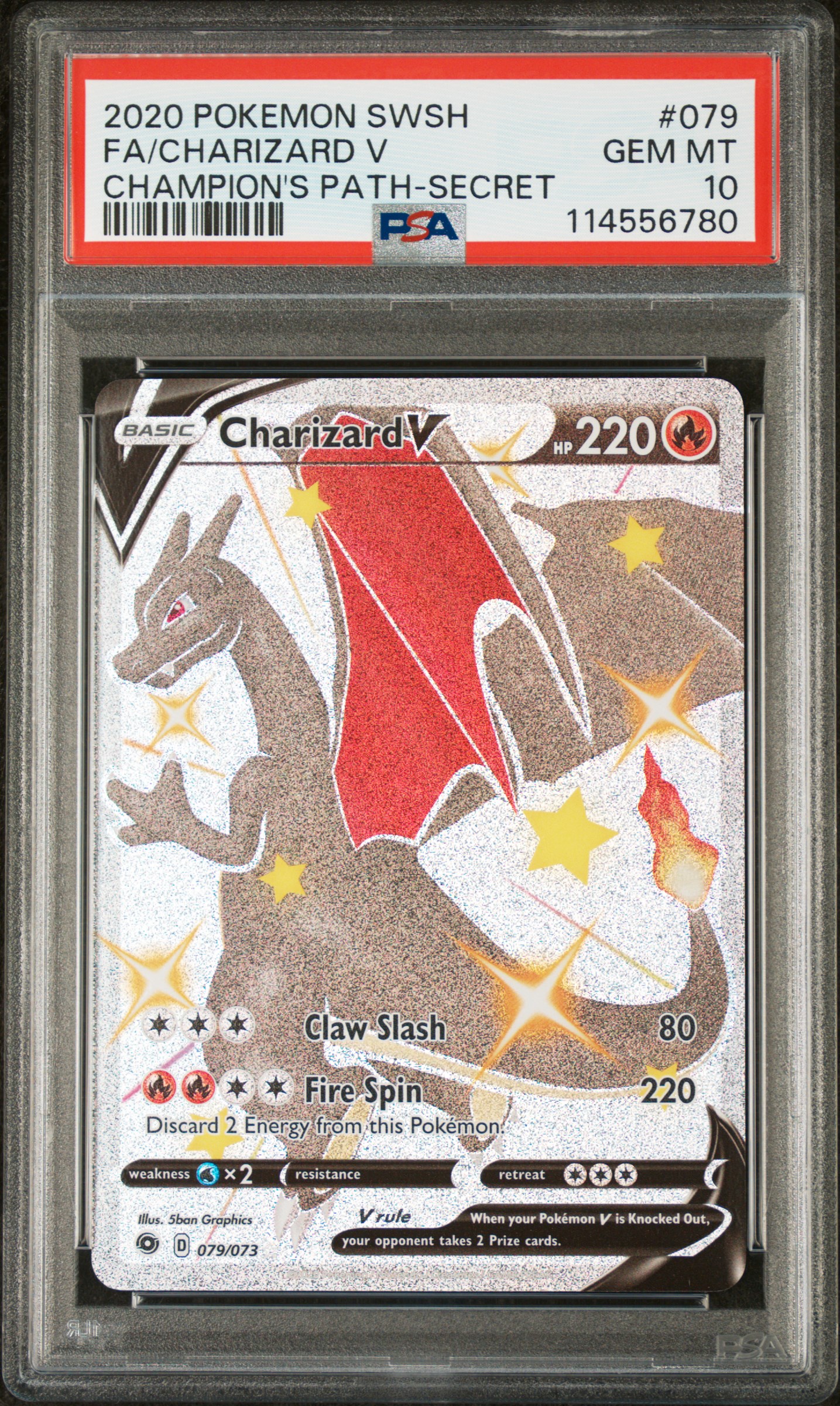 Full Art/Charizard V card artwork