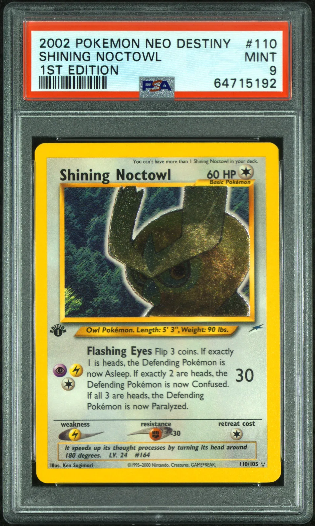 Shining Noctowl card artwork