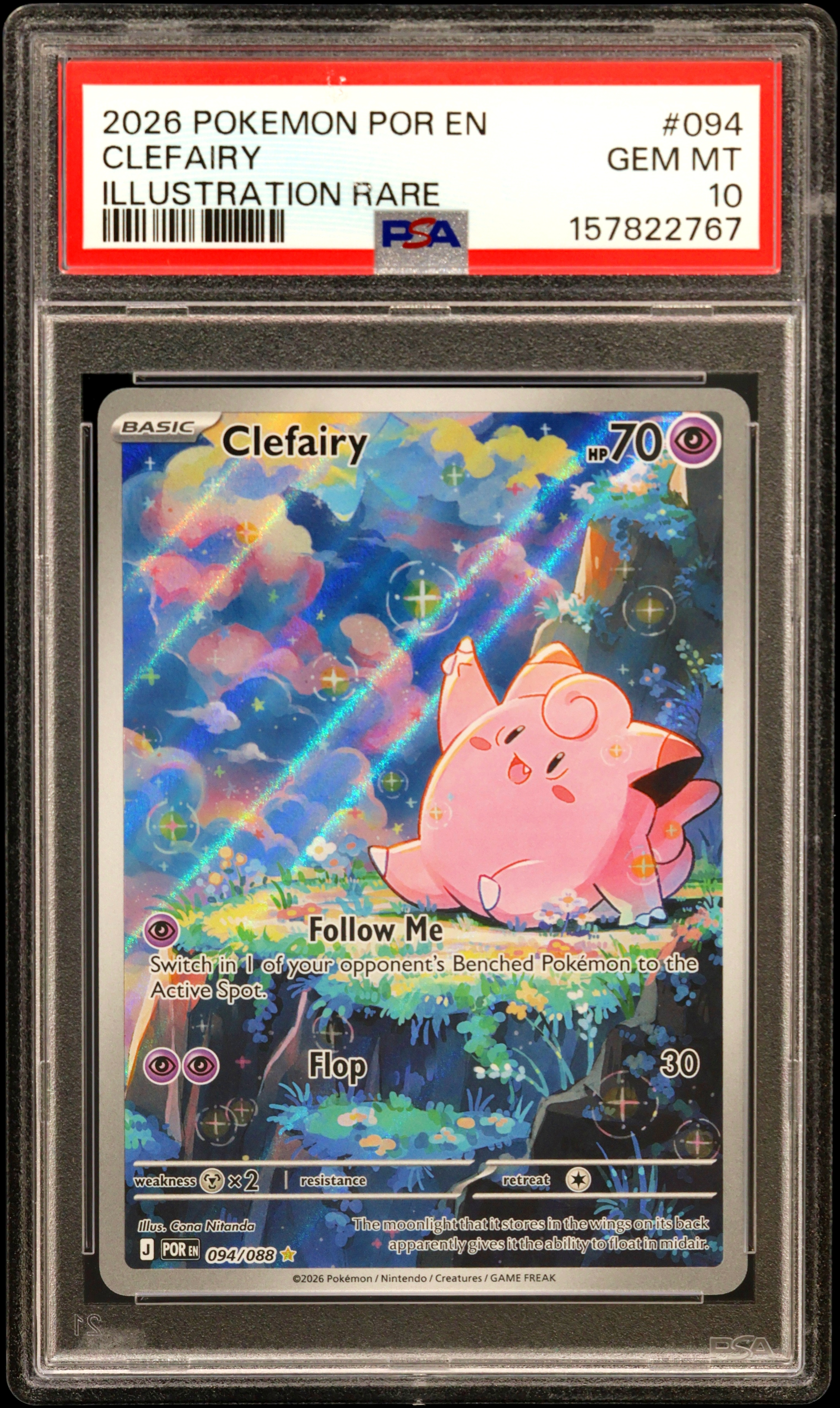 Clefairy card artwork