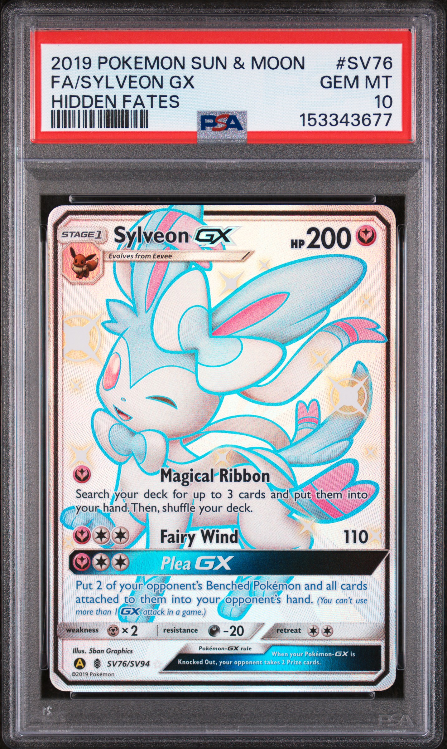 Full Art/Sylveon GX card artwork