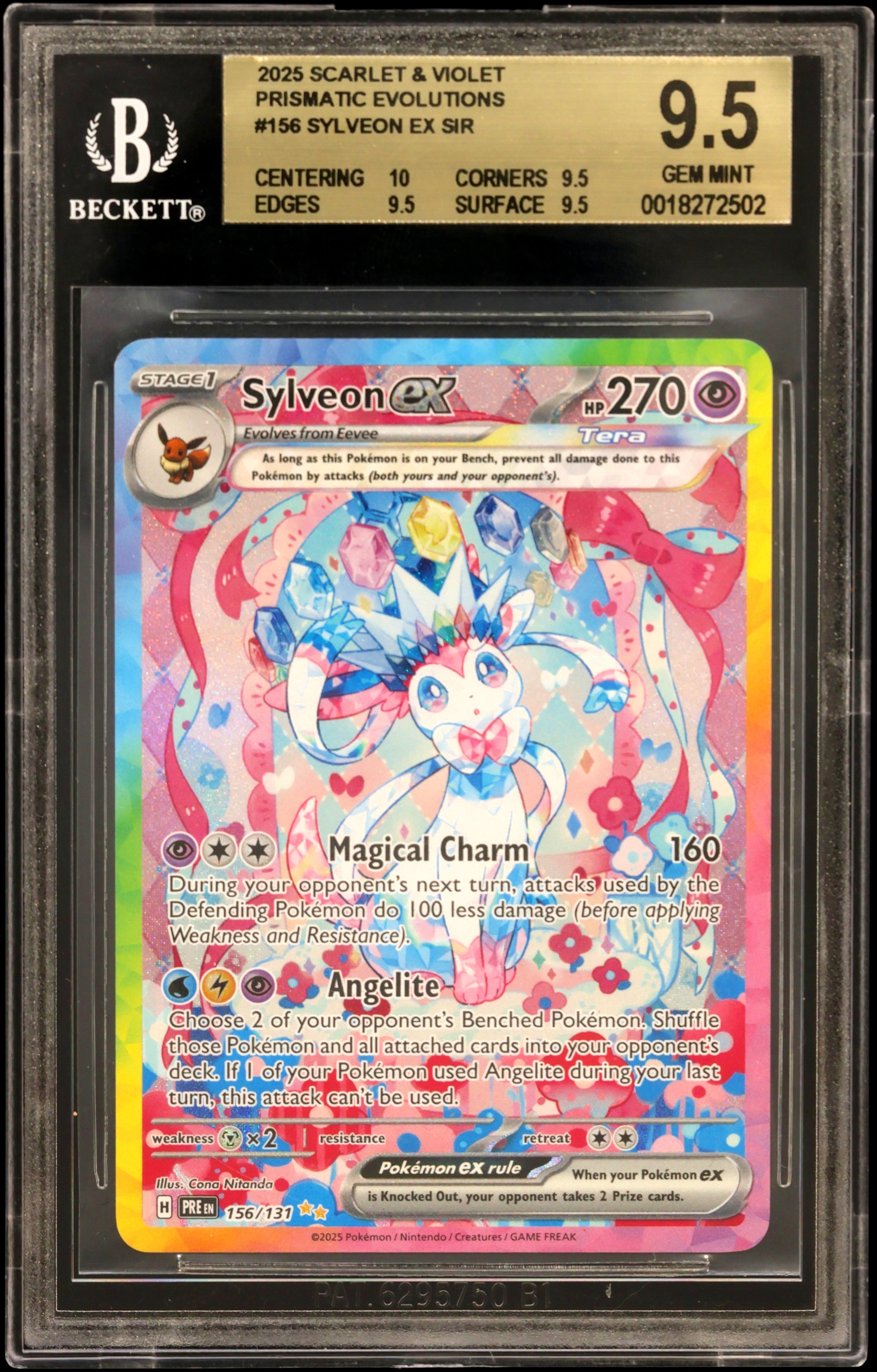 Sylveon EX card artwork