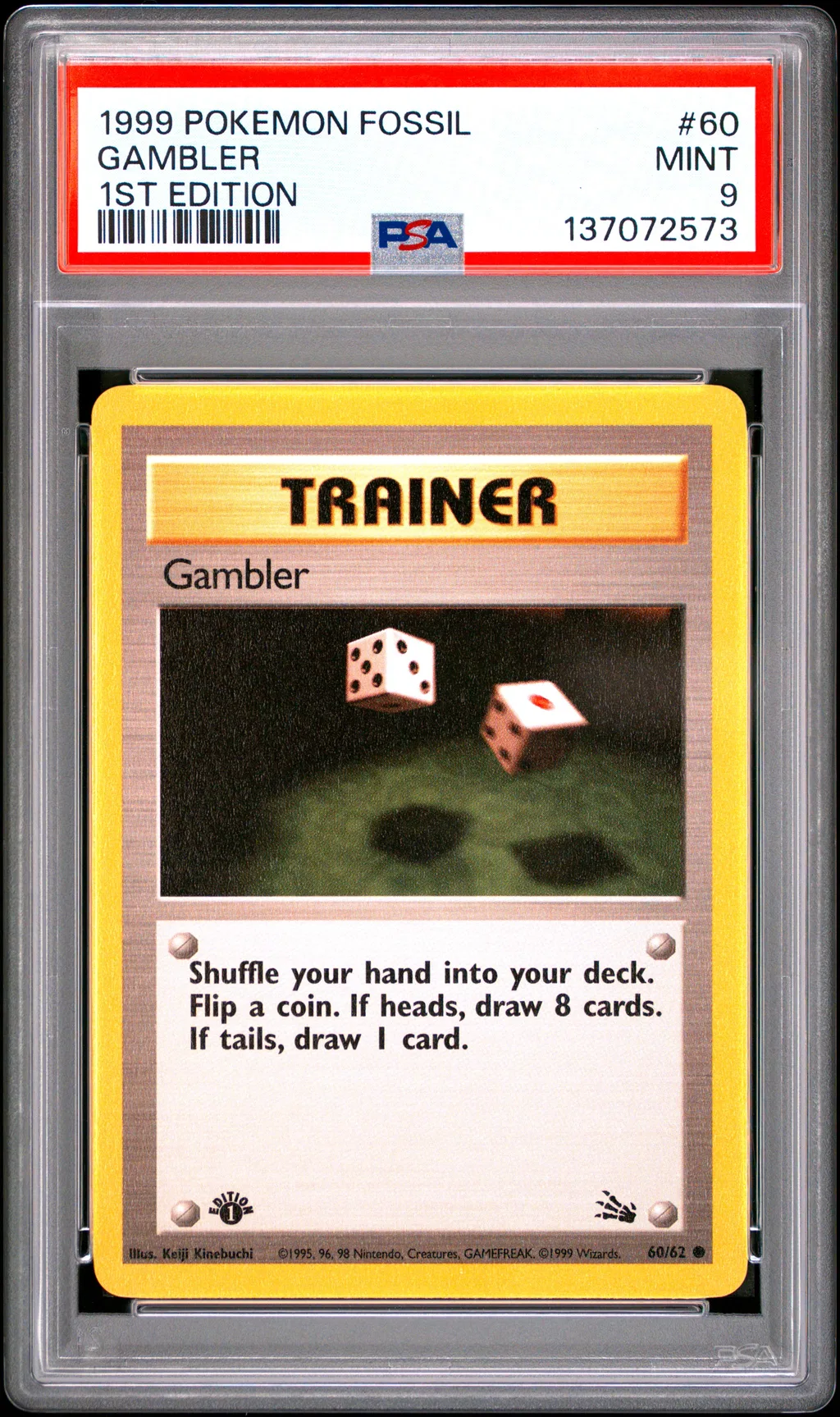 Gambler card artwork