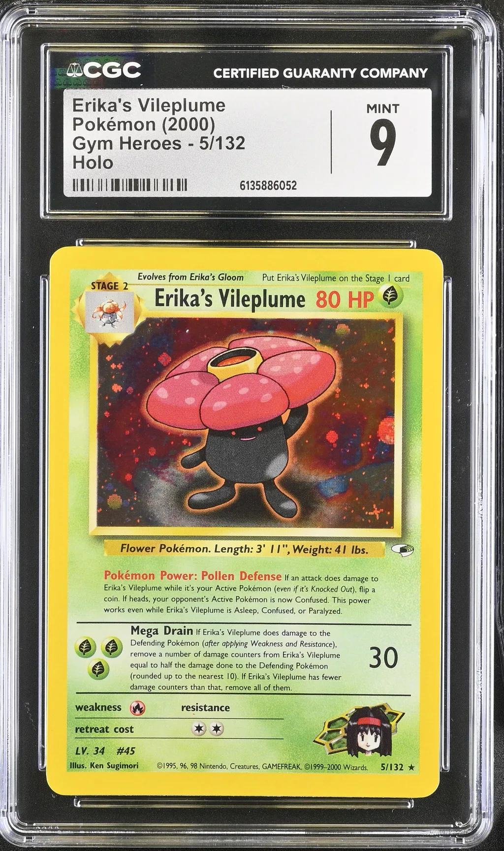Erika's Vileplume card artwork