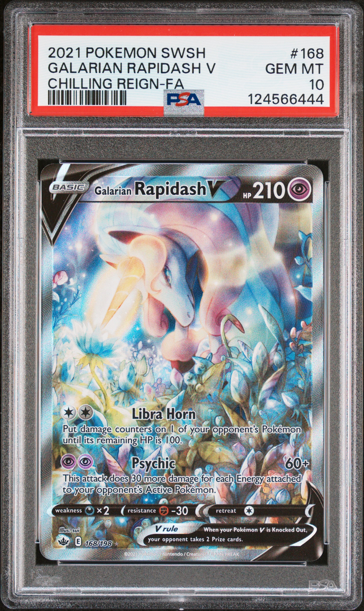 Full Art/Galarian Rapidash V card artwork