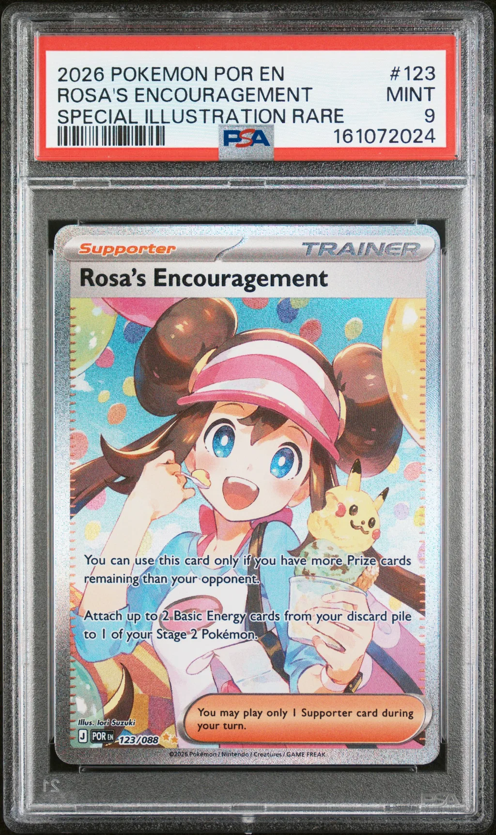 Rosa's Encouragement card artwork