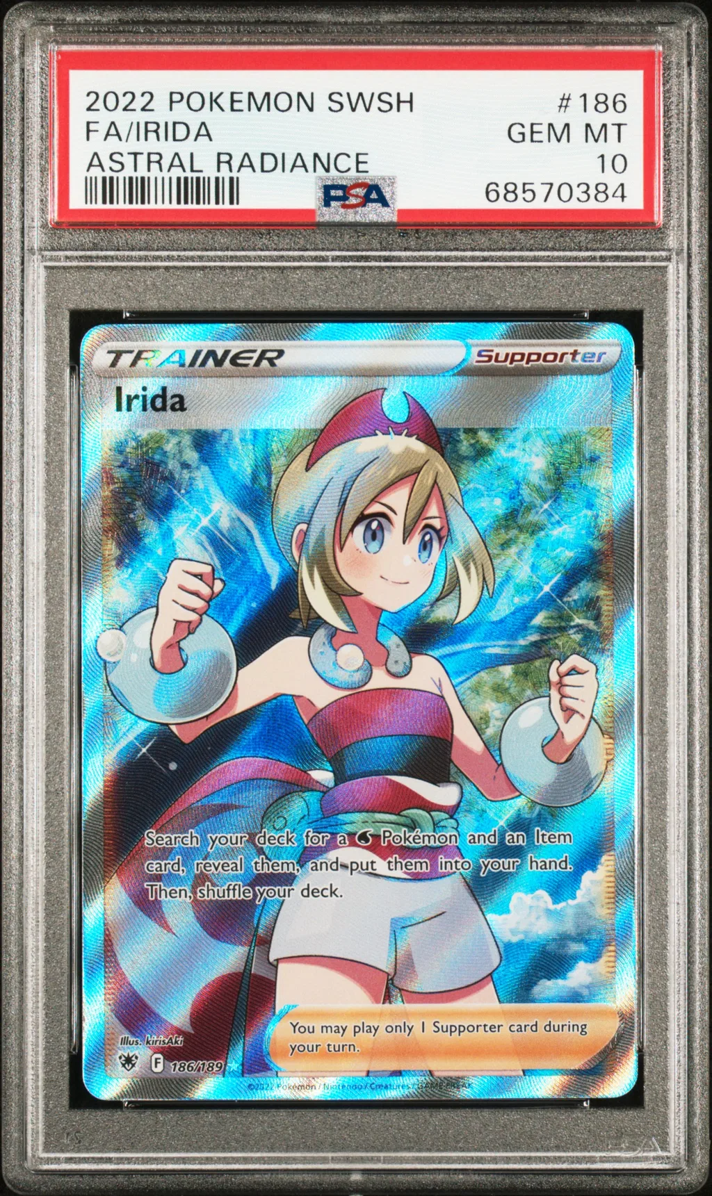 Full Art/Irida card artwork