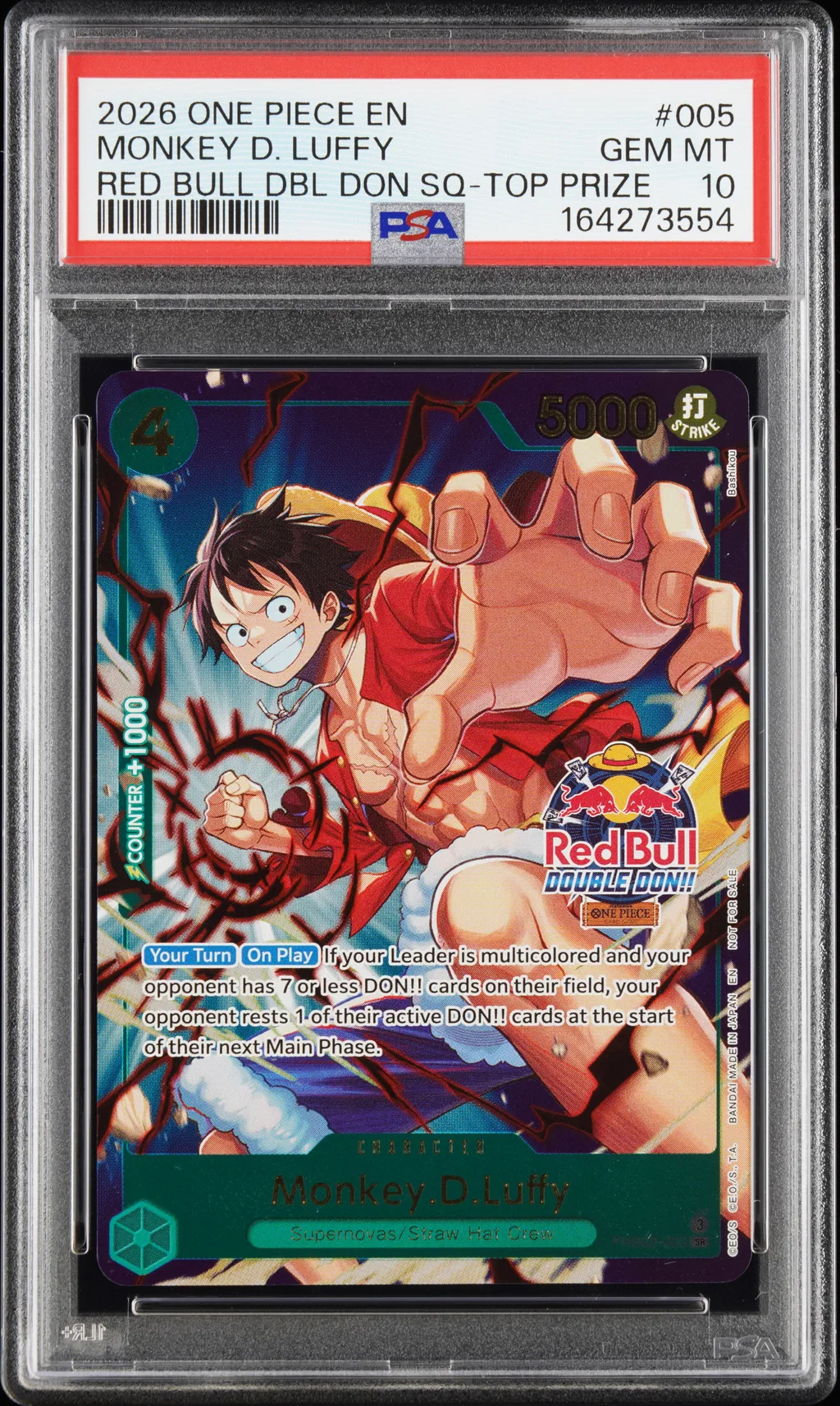 Monkey D. Luffy card artwork