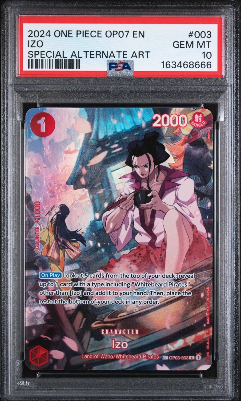 Izo card artwork